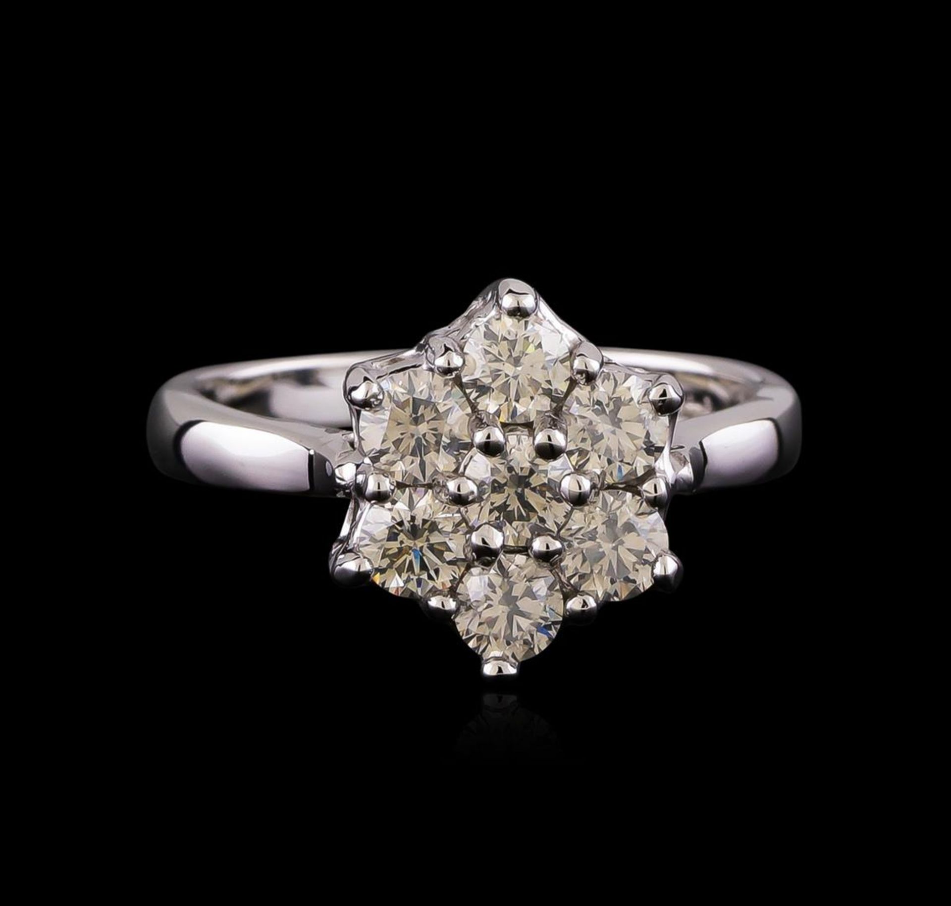 0.96 ctw Diamond Ring - 14KT White Gold - Image 2 of 4