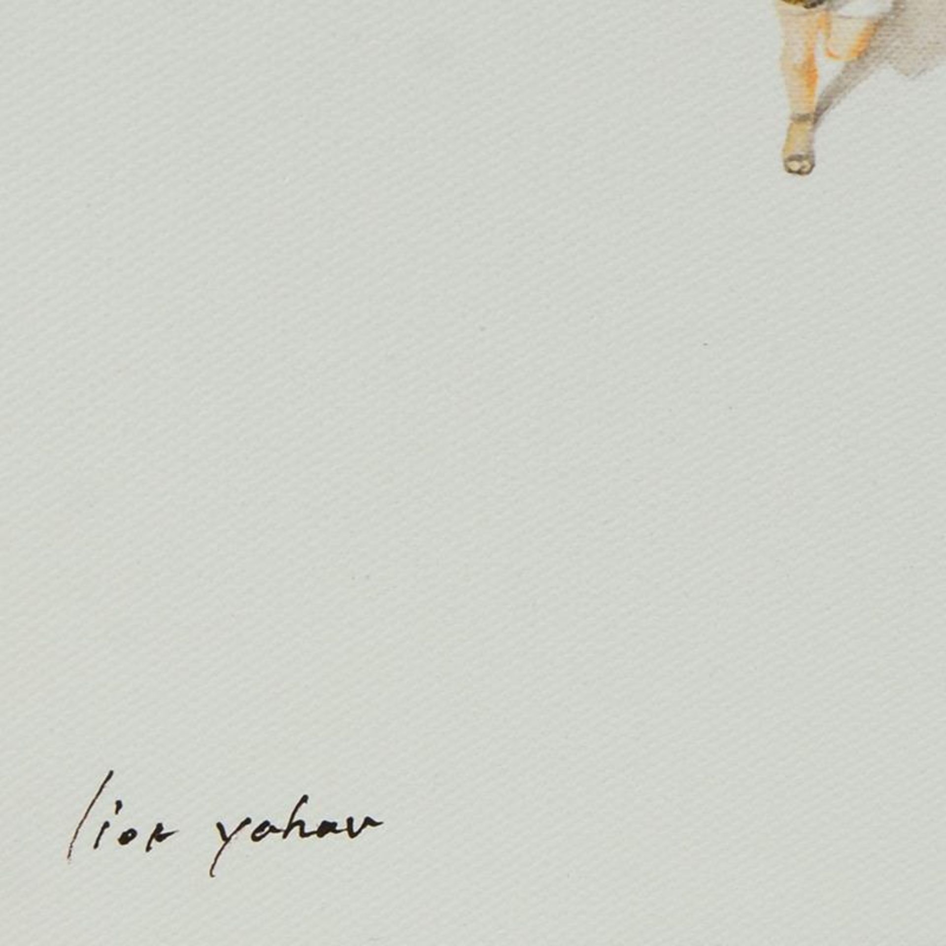 Lior Yahav, Limited Edition on Canvas, Numbered Inverso and Hand Signed with Let - Image 2 of 2