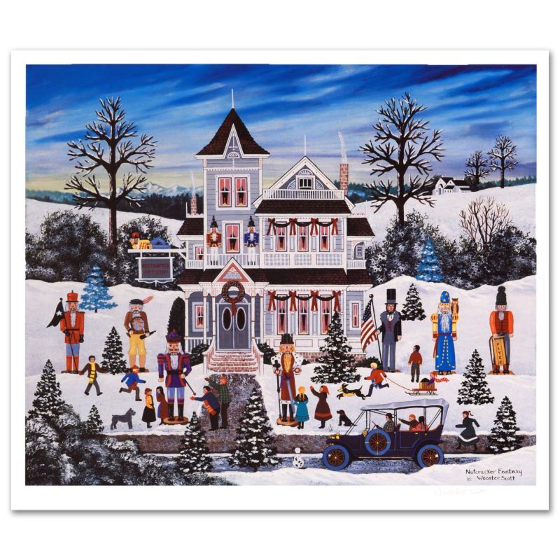 Jane Wooster Scott, "Nutcracker Fantasy" Hand Signed Limited Edition Lithograph