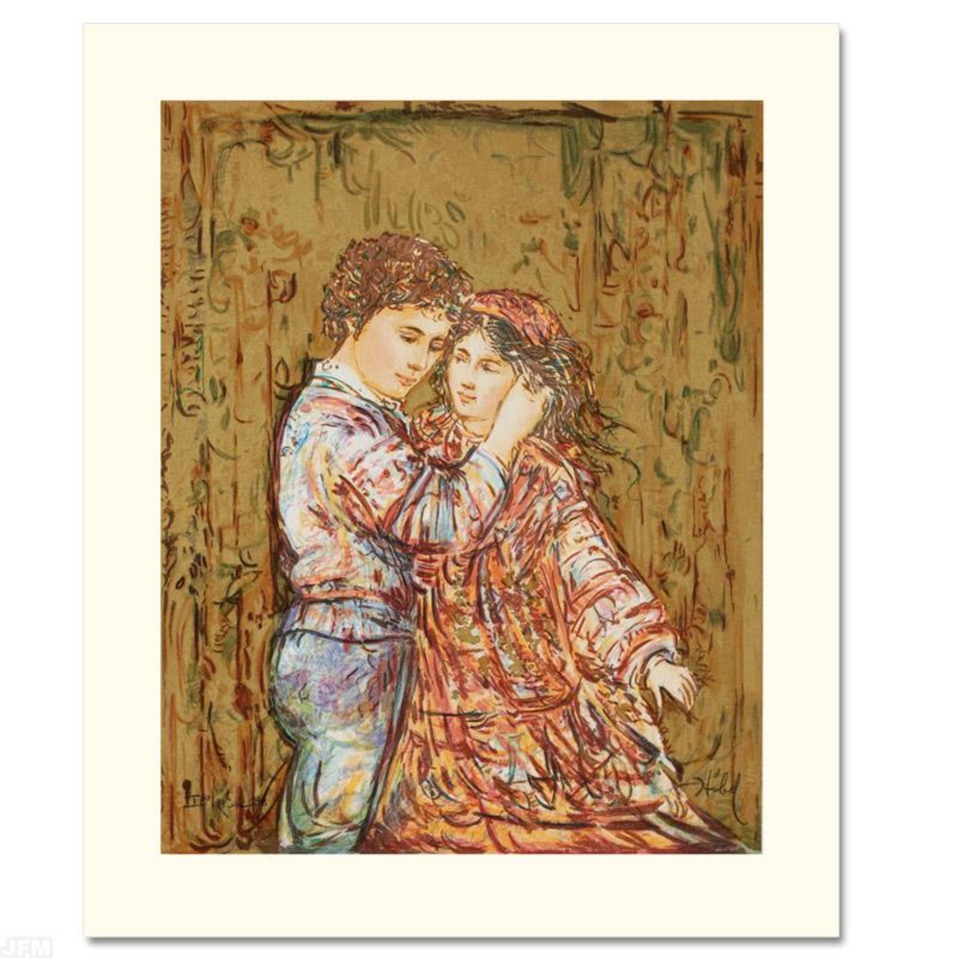 "Interlude" Limited Edition Serigraph by Edna Hibel (1917-2014), Numbered and Ha