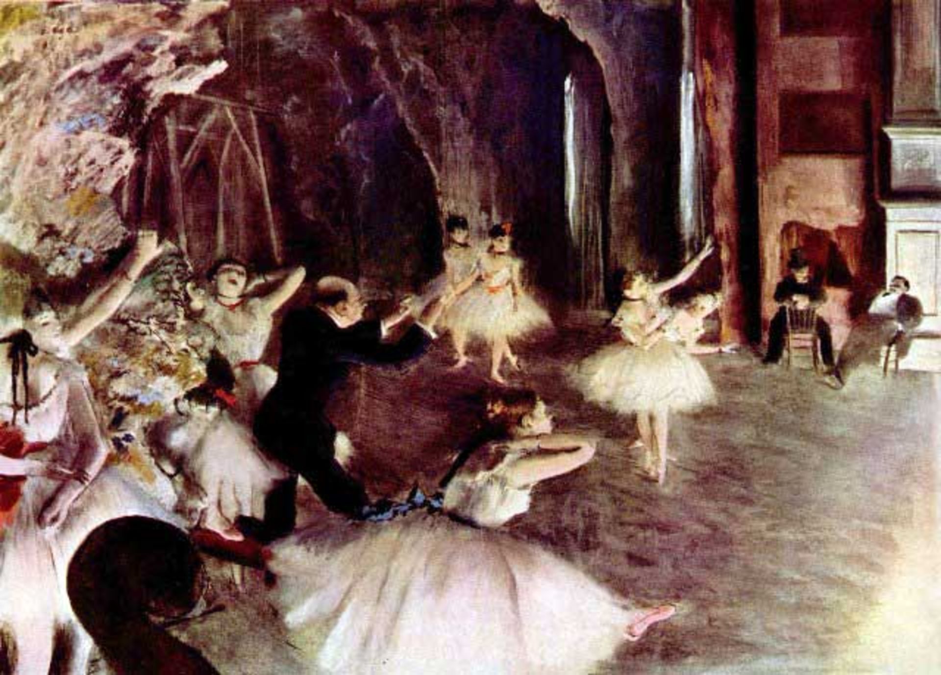 Edgar Degas - Stage Probe