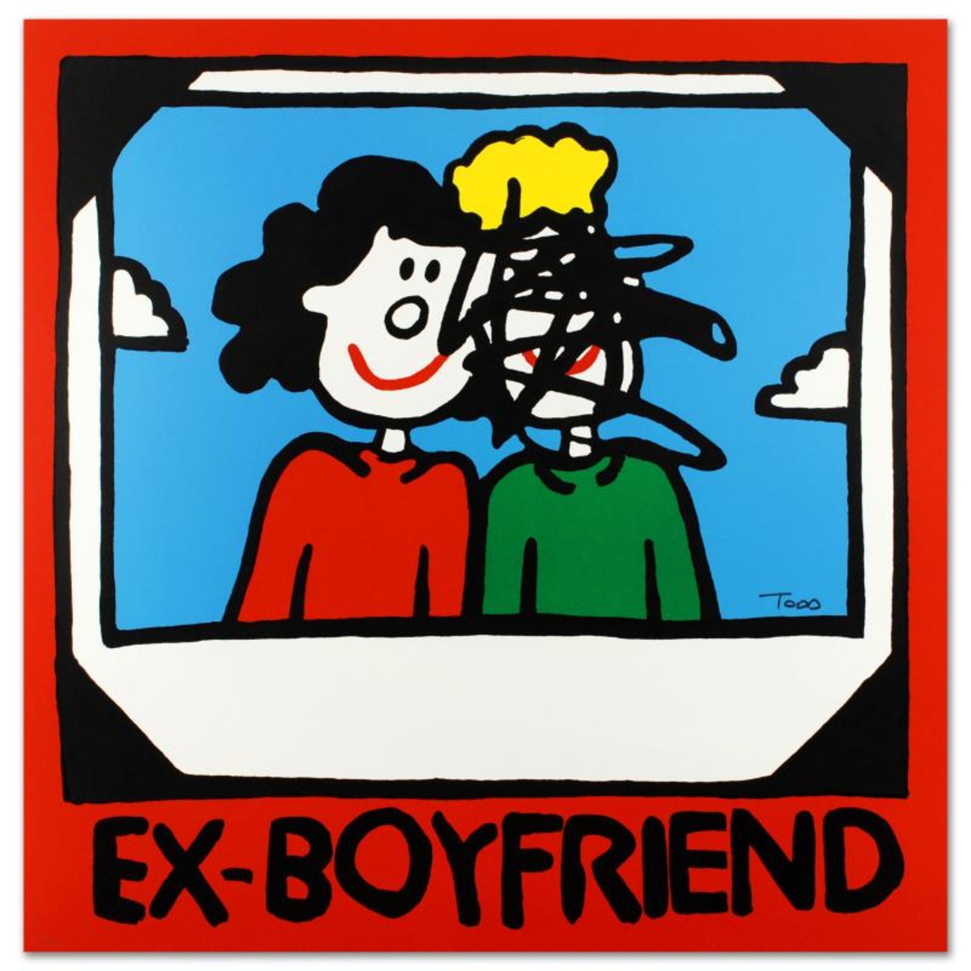 "Ex-Boyfriend" Limited Edition Lithograph by Todd Goldman, Numbered and Hand Sig