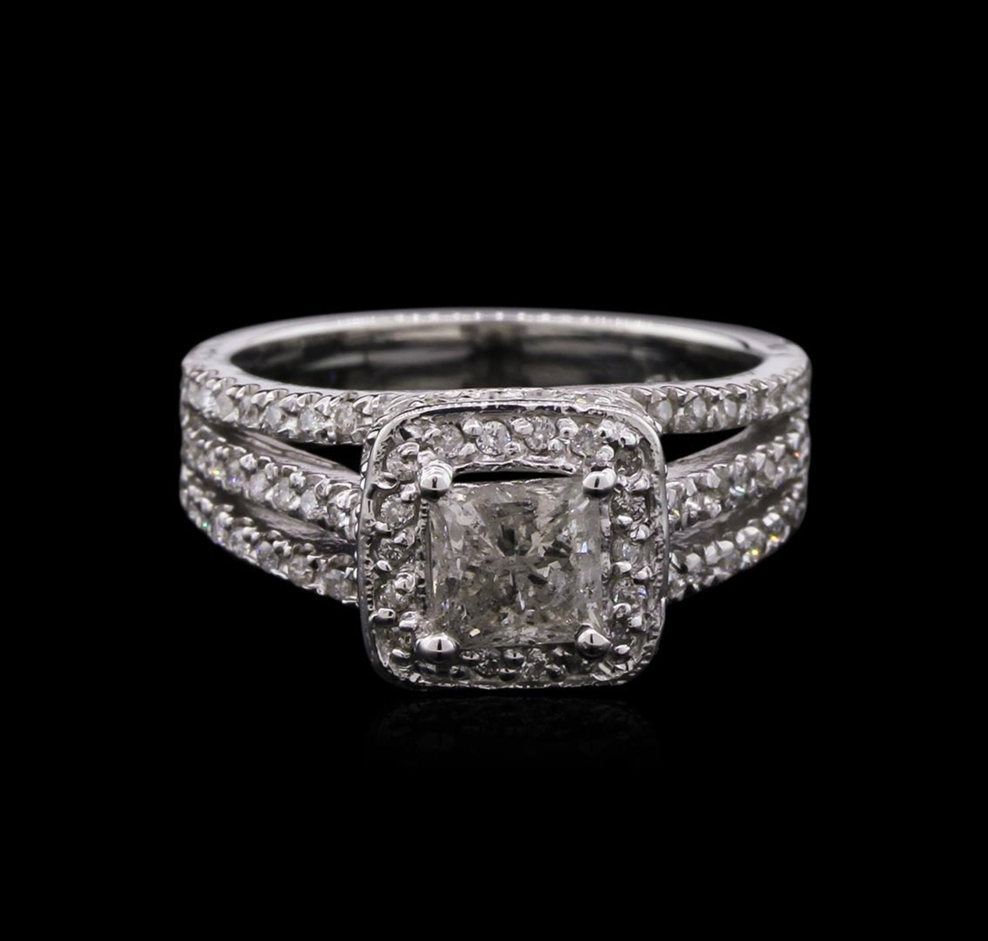 1.44 ctw Diamond Ring - 14KT White Gold - Image 2 of 3