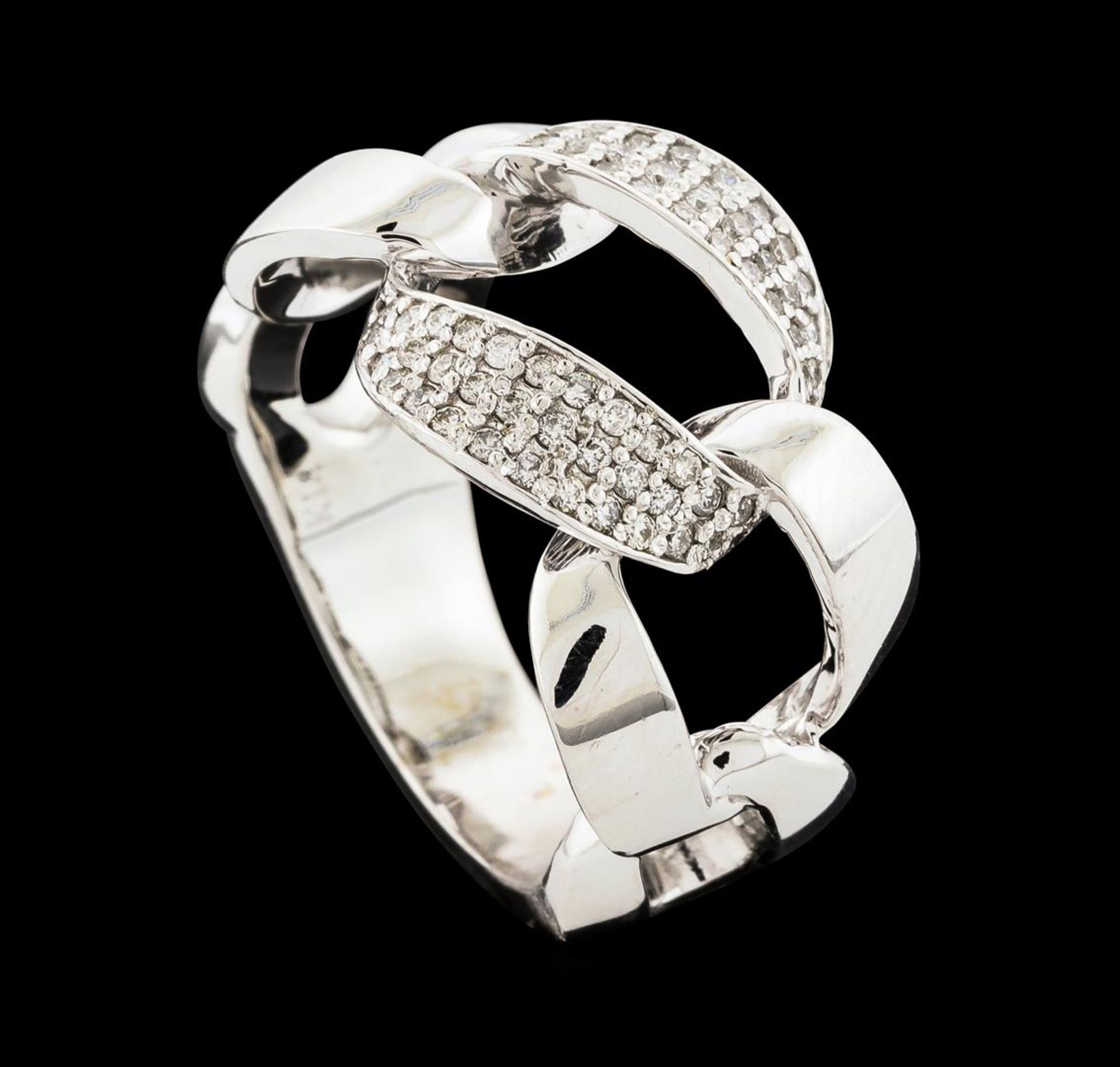 0.33 ctw Diamond Ring - 14KT White Gold - Image 4 of 4