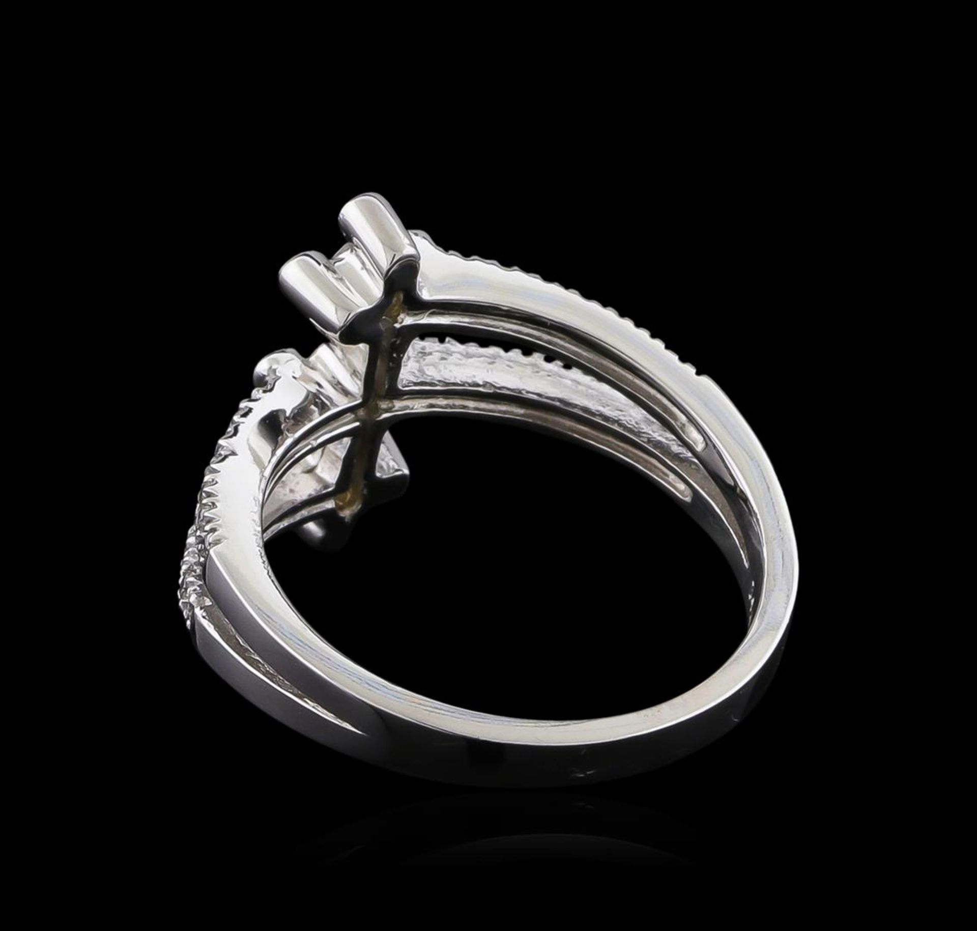 0.37 ctw Diamond Ring - 14KT White Gold - Image 3 of 4