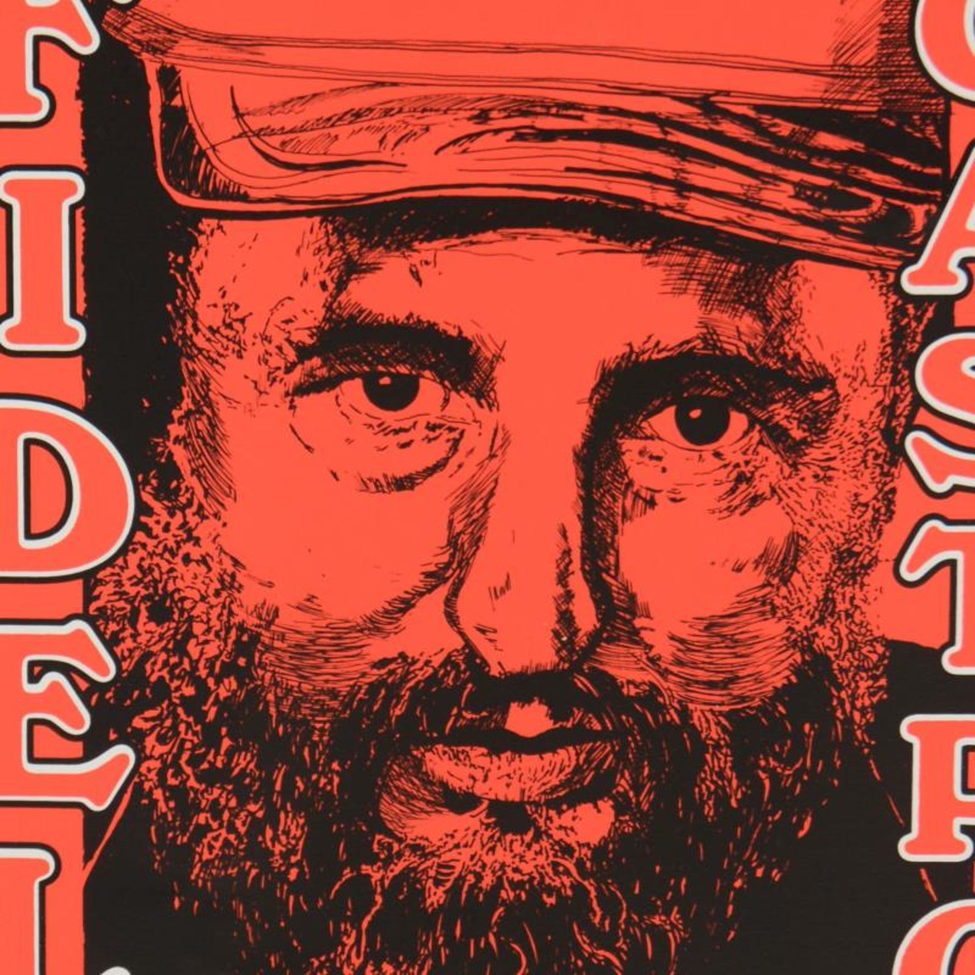 Fidel Castro by Steve Kaufman (1960-2010) - Image 2 of 3