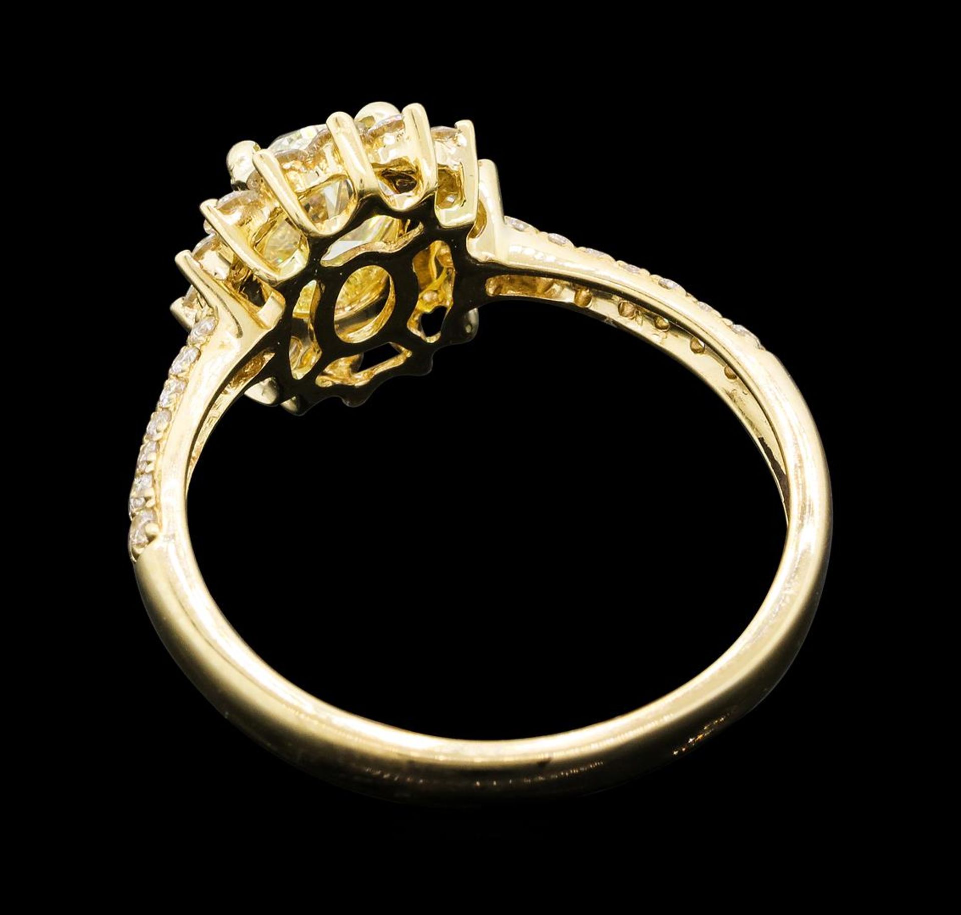 1.20 ctw Diamond Ring - 14KT Yellow Gold - Image 3 of 5