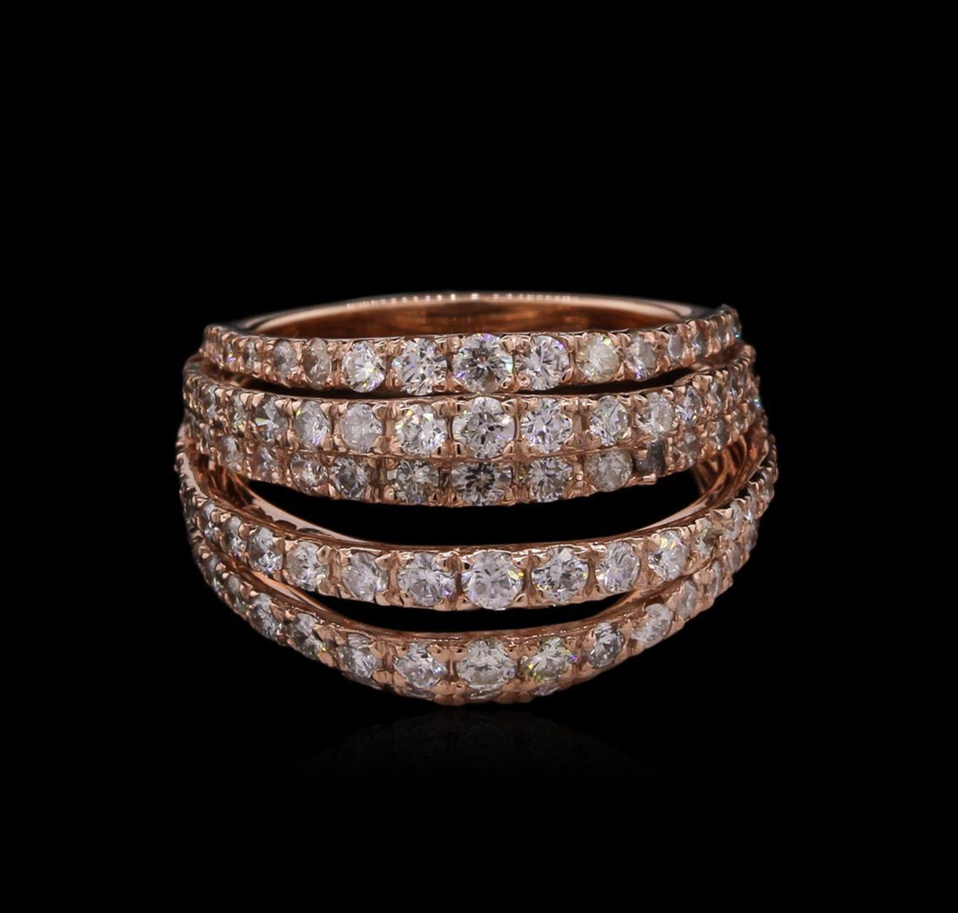 2.33 ctw Diamond Ring - 14KT Rose Gold - Image 2 of 3