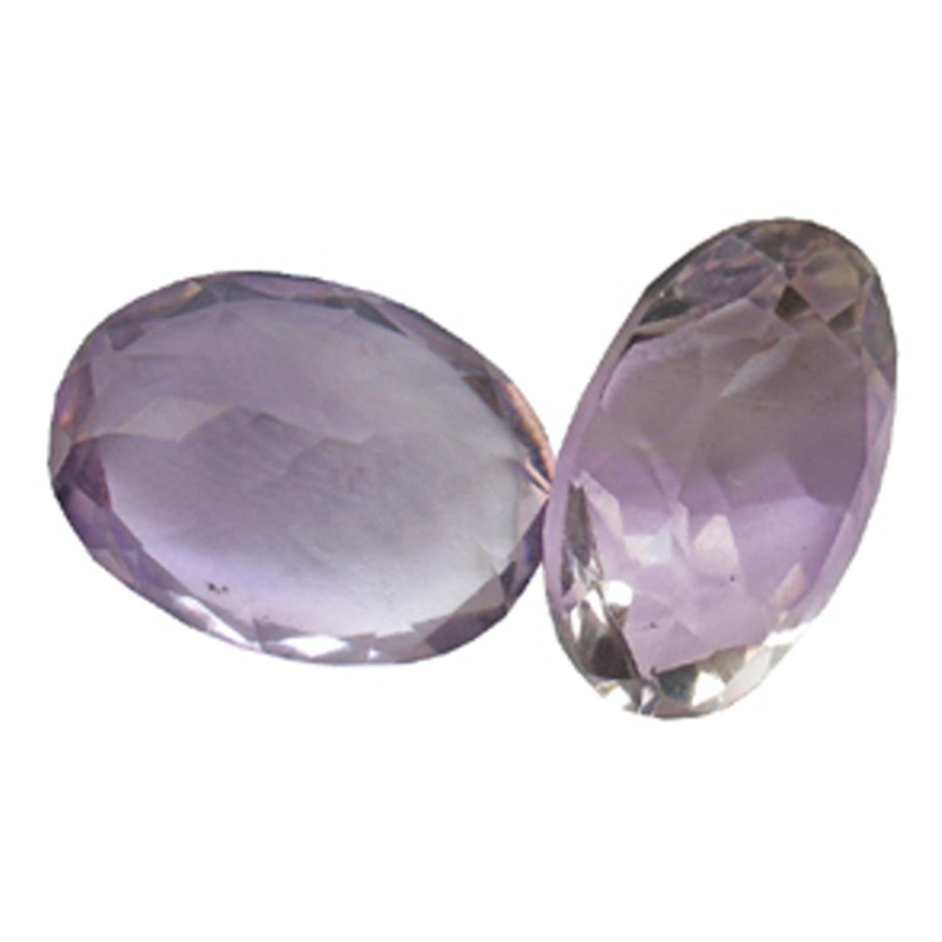 19.79 ctw Oval Mixed Amethyst Parcel