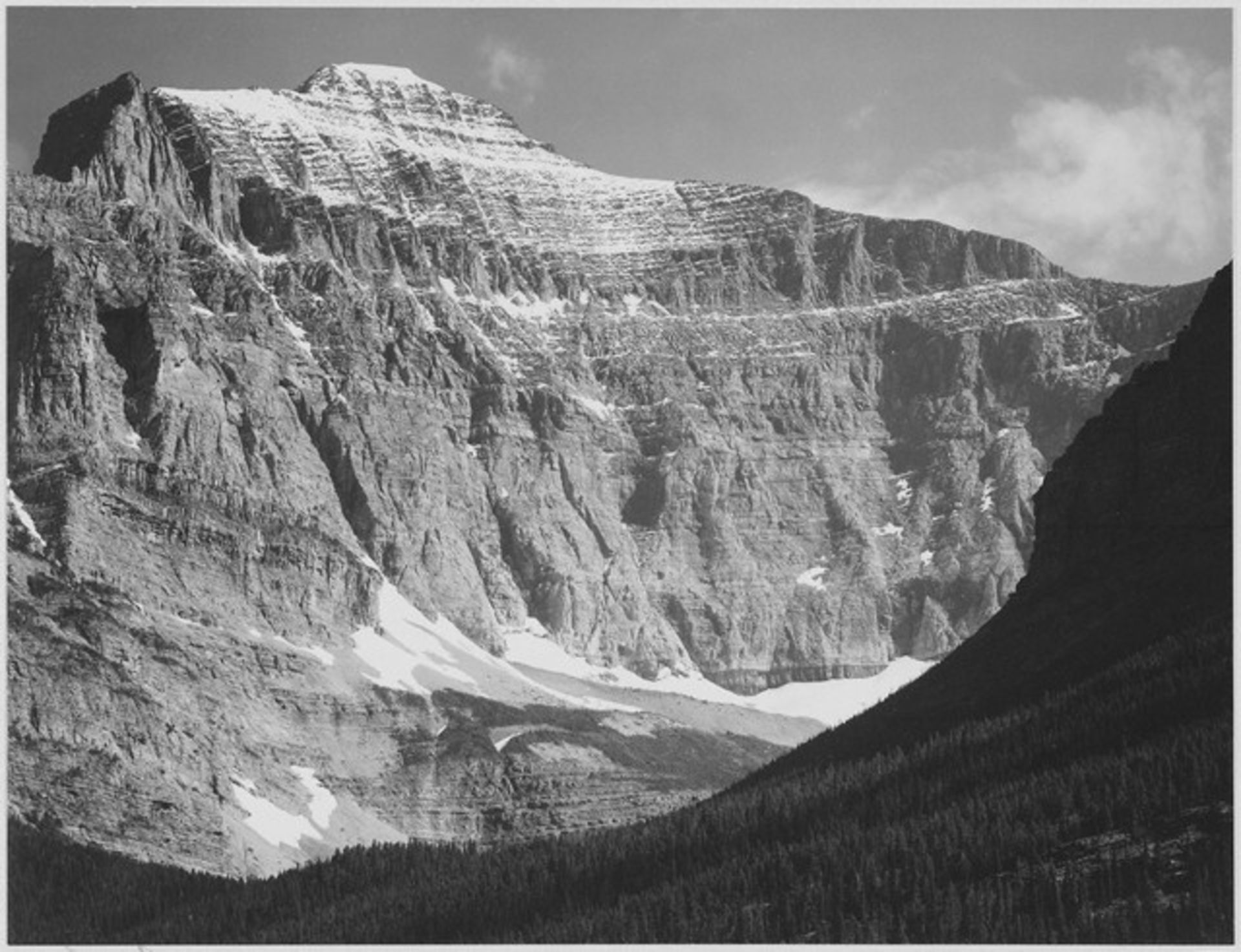 Adams - Glacier National Park Montana from the Chalet