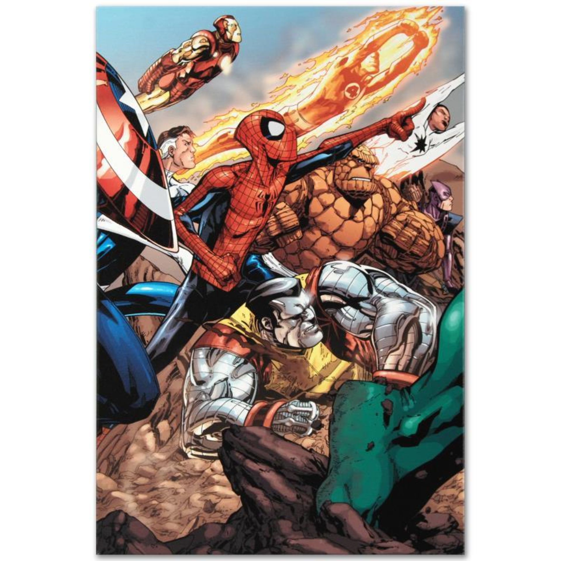 Marvel Comics "Spider-Man & The Secret Wars #3" Numbered Limited Edition Giclee