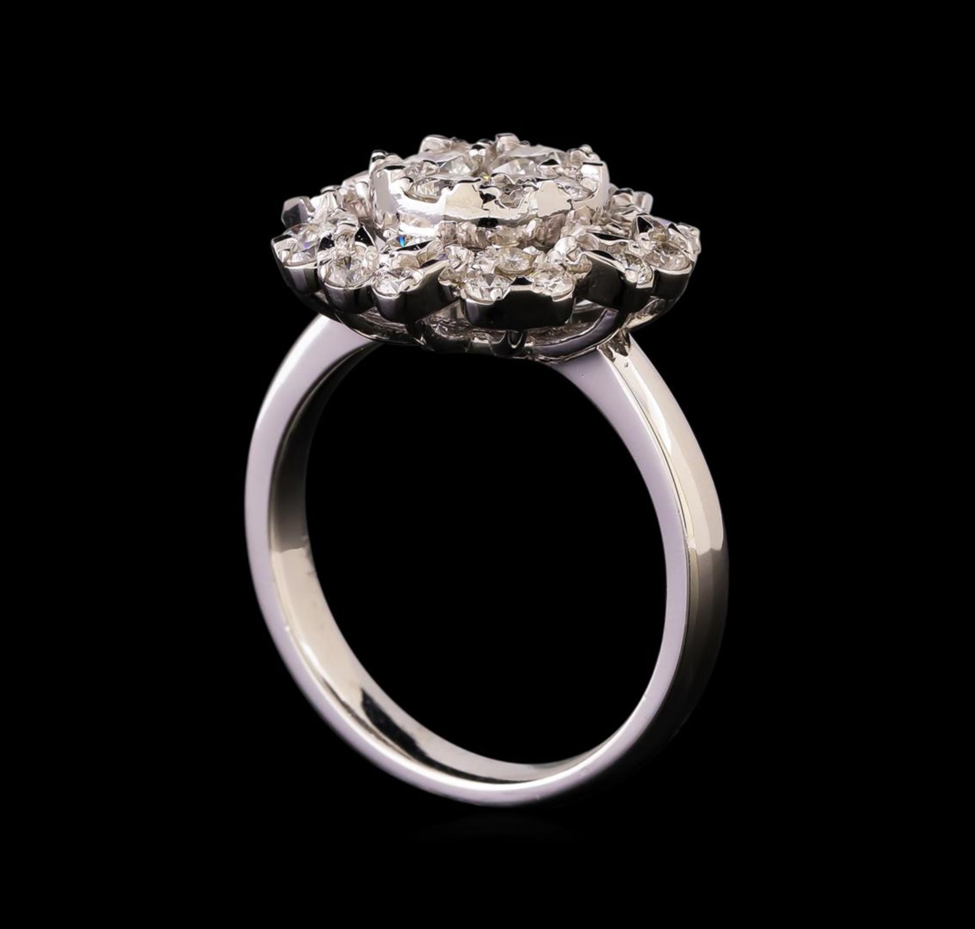 14KT White Gold 0.84 ctw Diamond Ring - Image 4 of 5