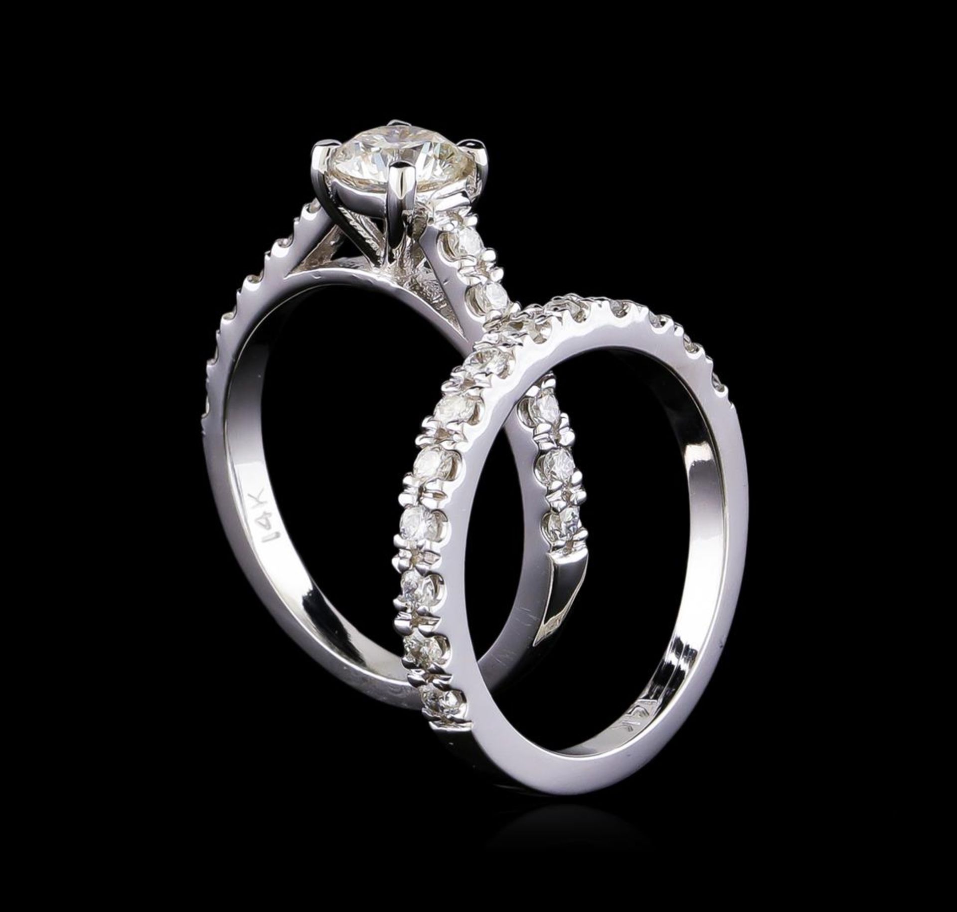 1.30 ctw Diamond Ring - 14KT White Gold - Image 3 of 4