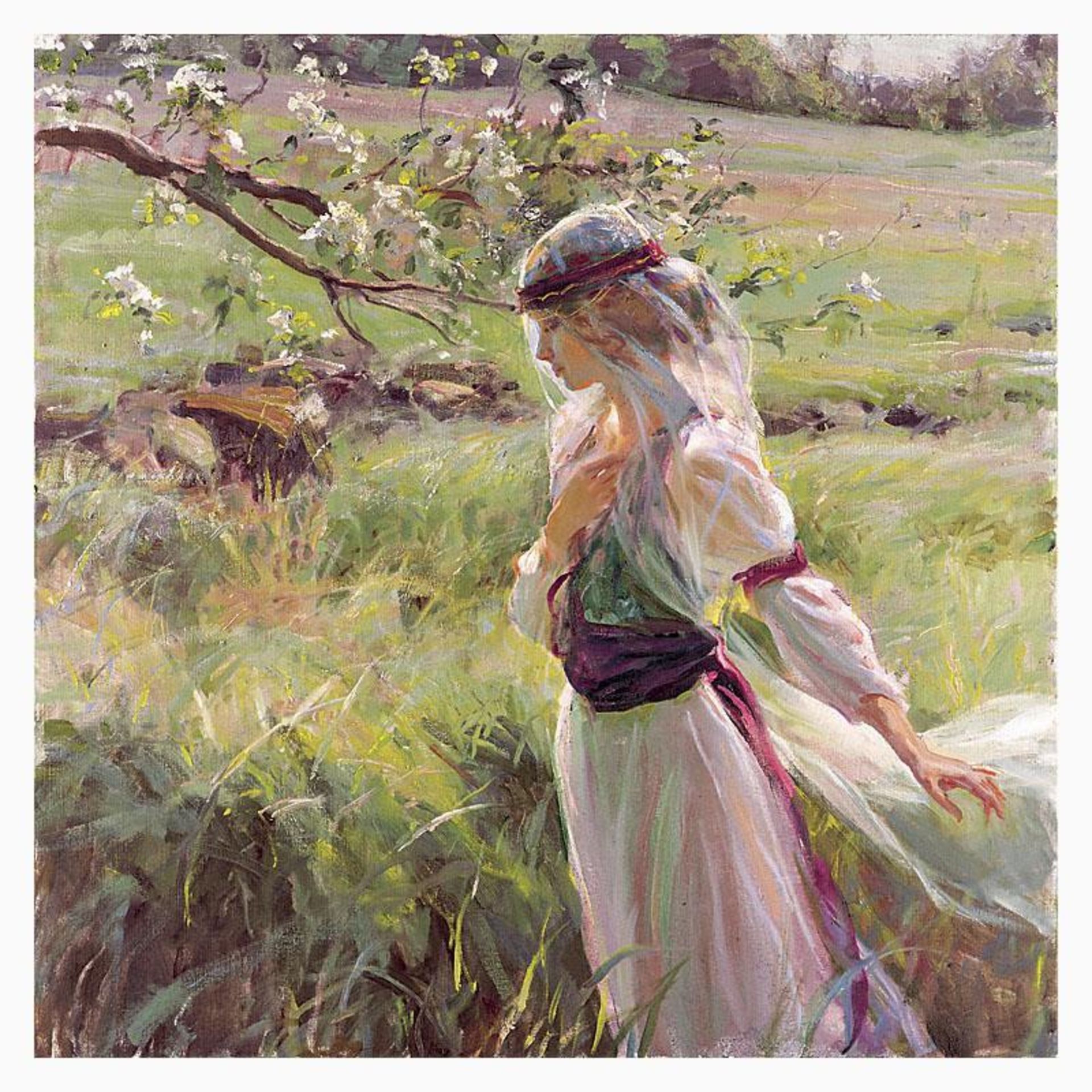Dan Gerhartz, "Extending Grace" Limited Edition on Canvas, Numbered and Hand Sig