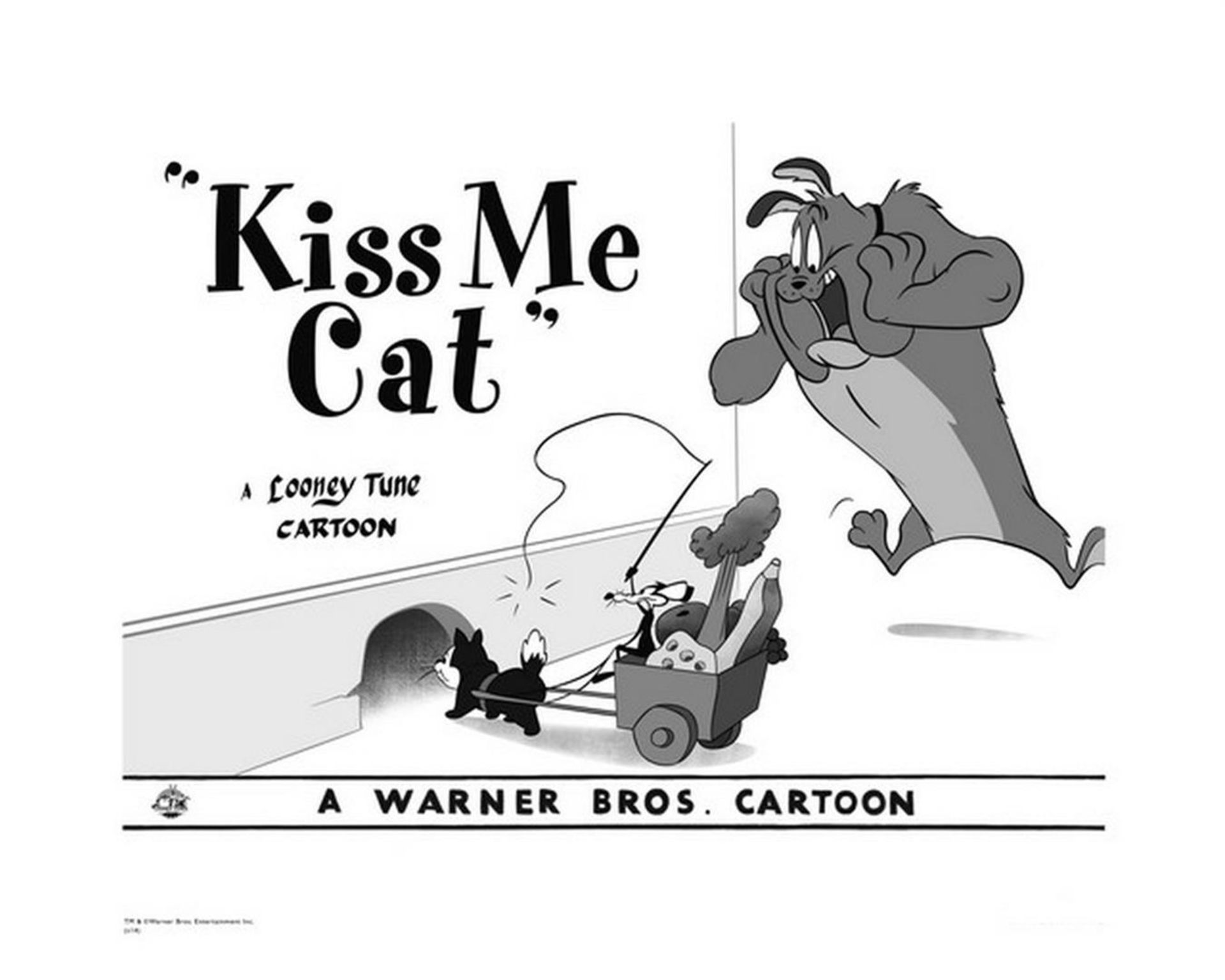 Warner Brothers Hologram Kiss Me Cat