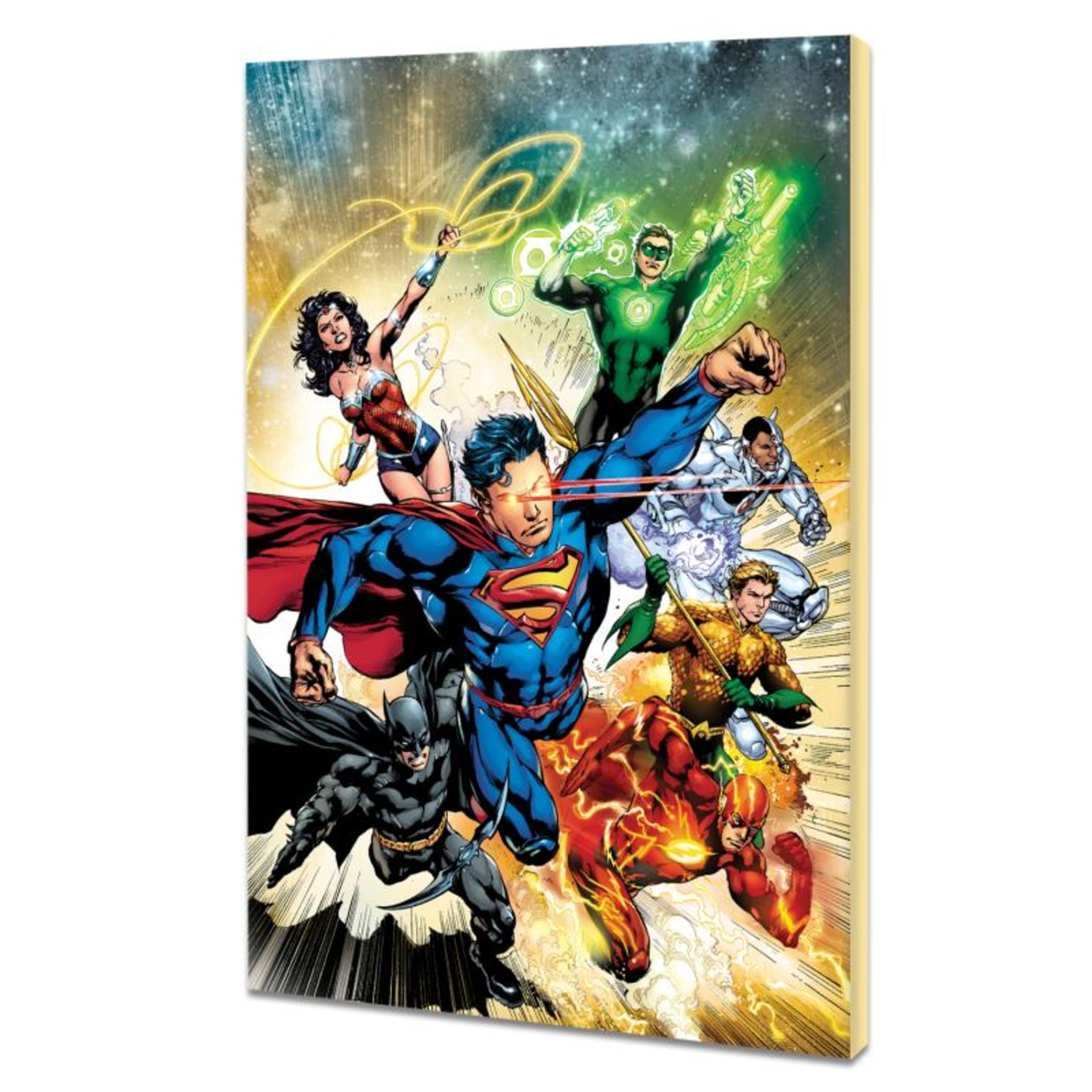 DC Comics, "Justice League #2" Numbered Limited Edition Giclee on Canvas by Ivan - Image 3 of 3