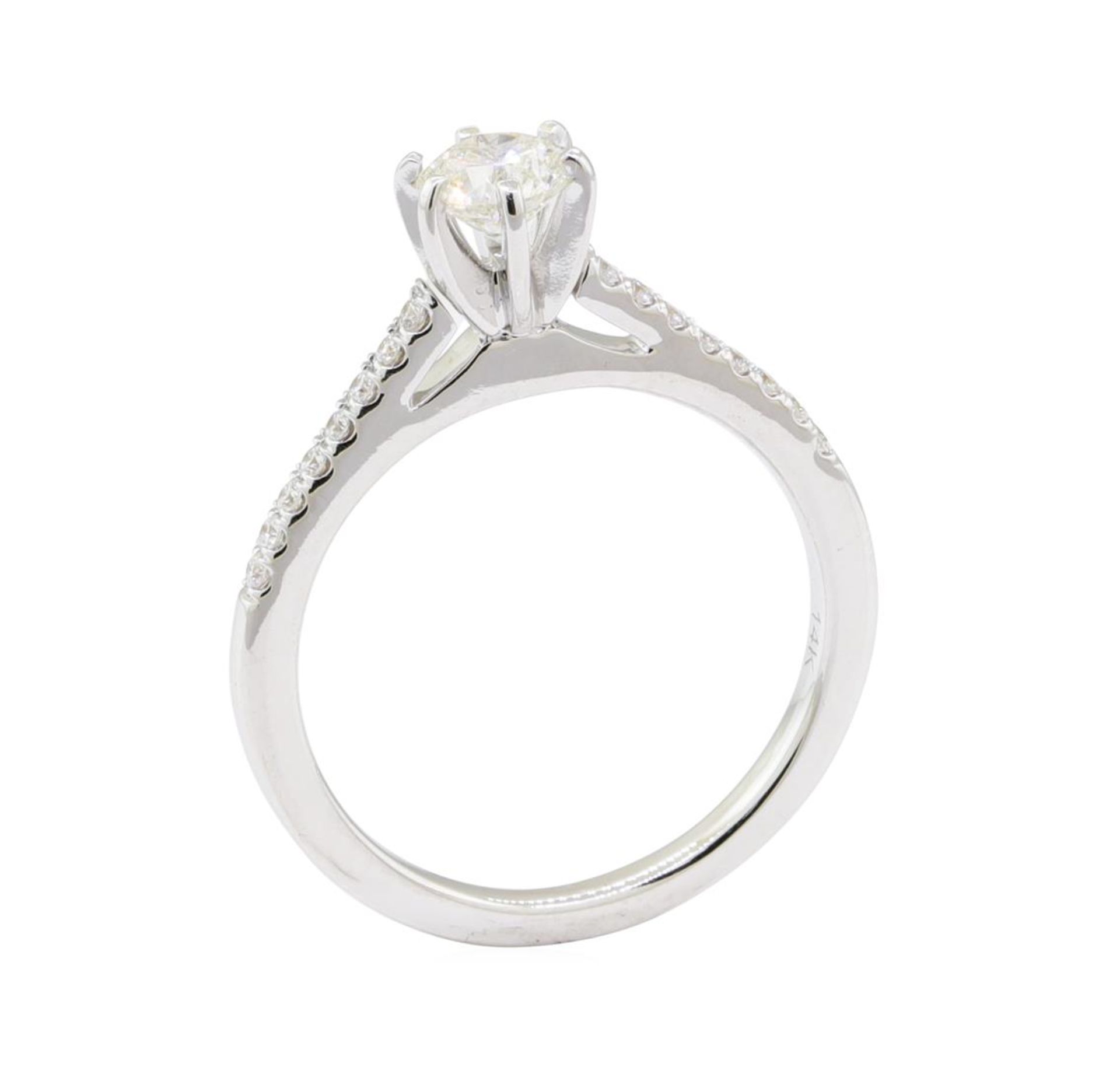 0.65 ctw Diamond Ring - 14KT White Gold - Image 4 of 4