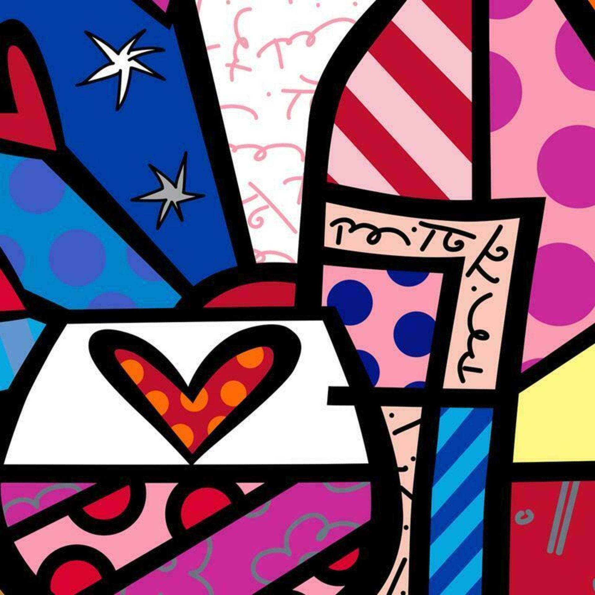 Rose All Day by Britto, Romero - Image 2 of 2