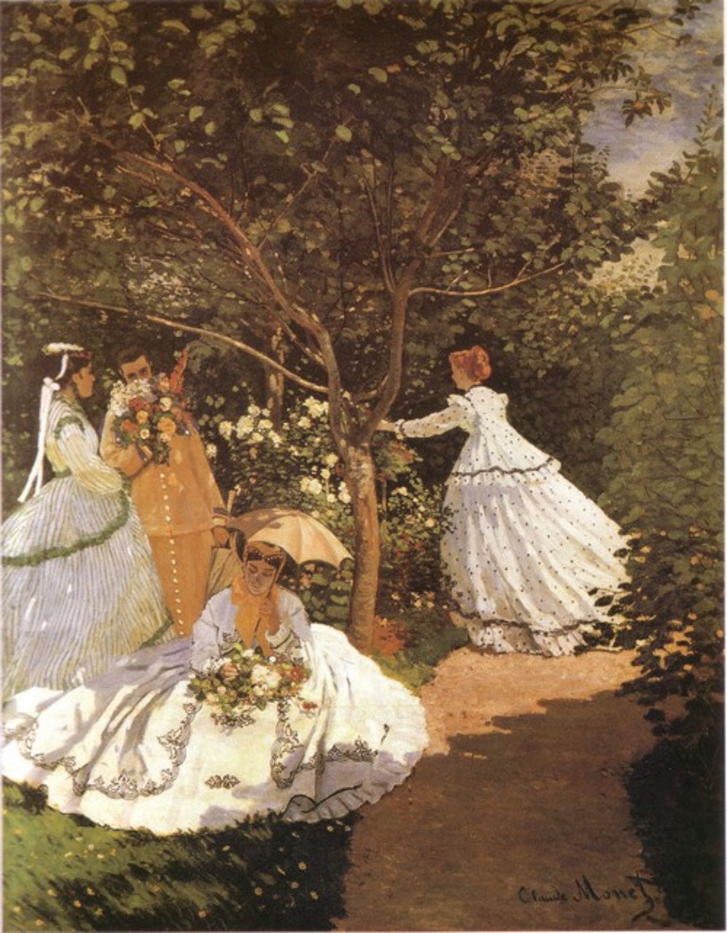 Claude Monet - Femmes au Jardin 1867