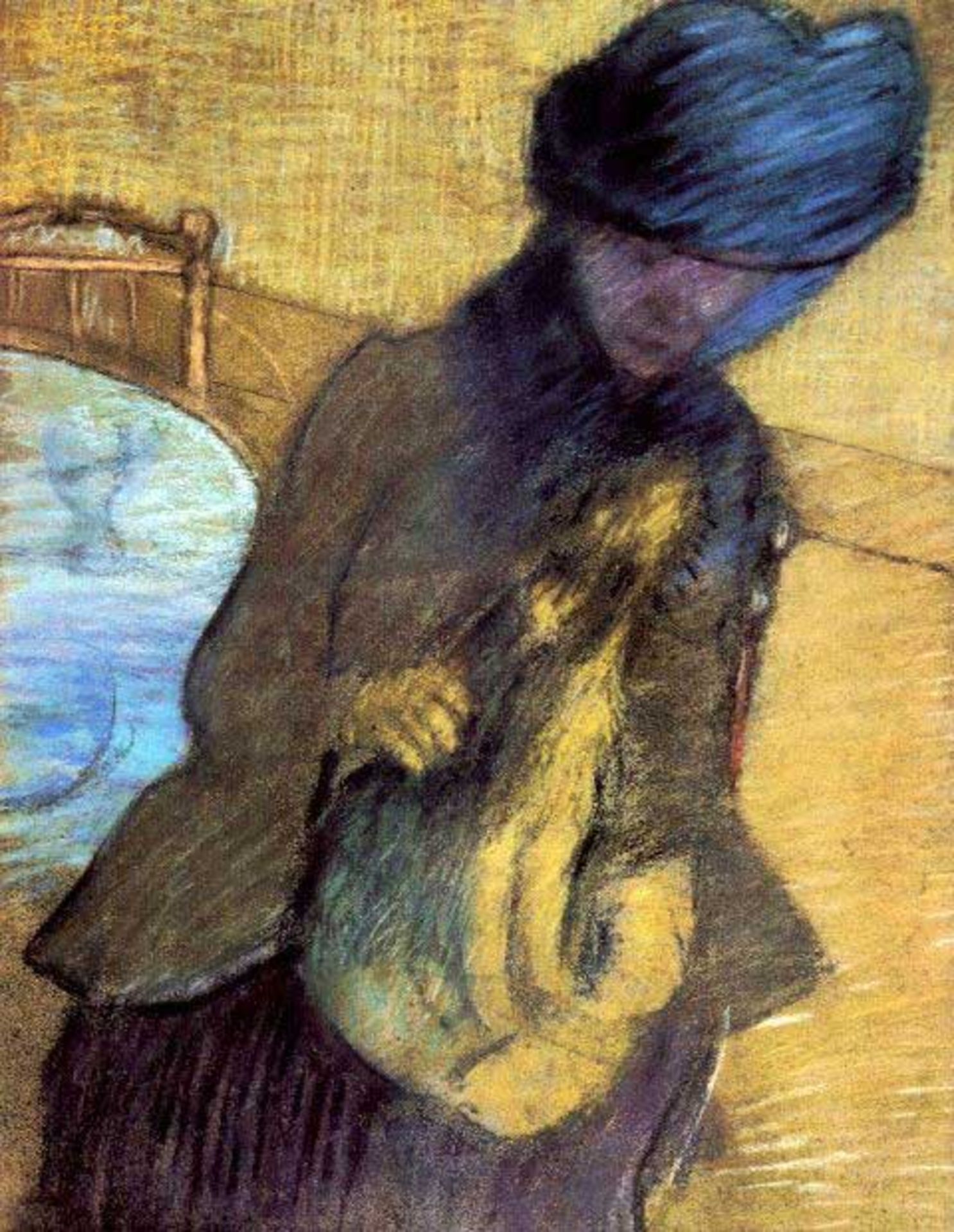 Edgar Degas - Mary Cassatt With Her Dog - Image 2 of 2