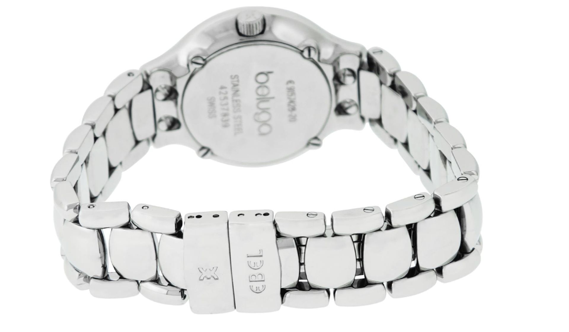 Ebel Beluga Ladies Stainless Steel MOP Diamond Watch 27mm Wristwatch - Image 9 of 18