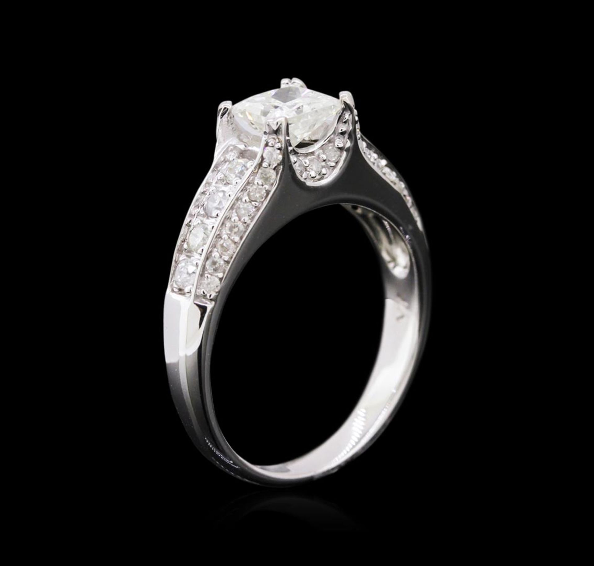 1.55 ctw Diamond Ring - 14KT White Gold - Image 5 of 8