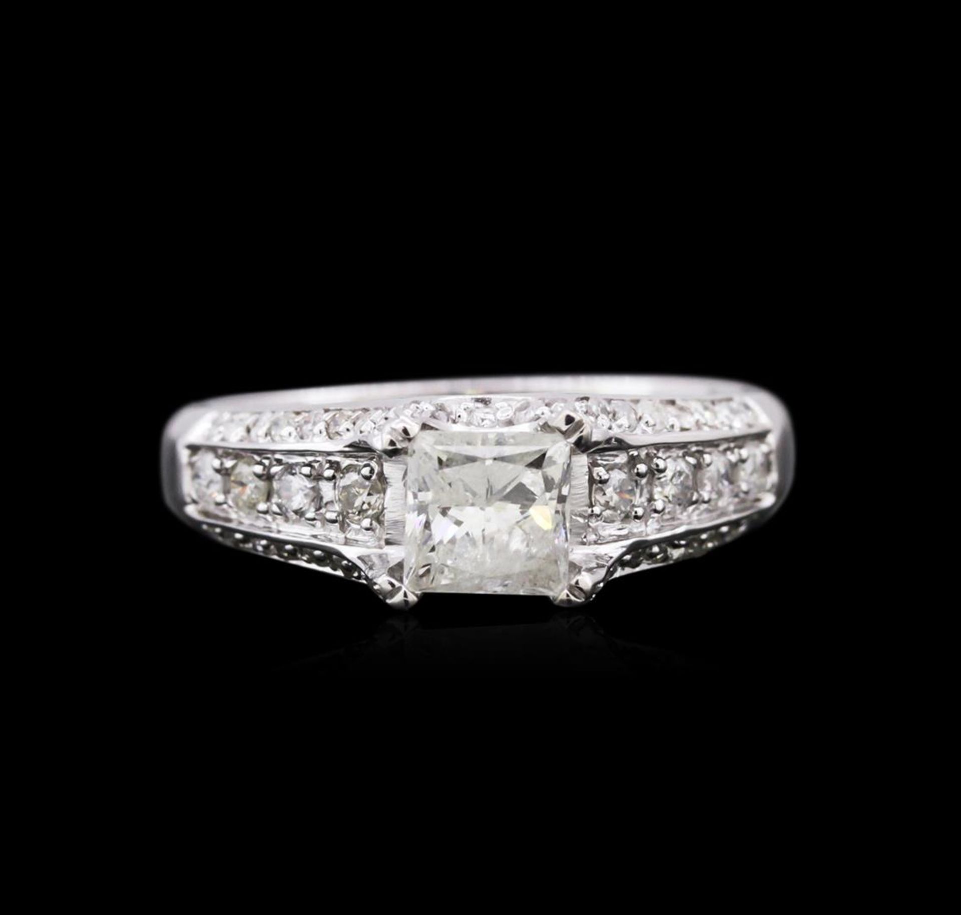 1.55 ctw Diamond Ring - 14KT White Gold - Image 3 of 8