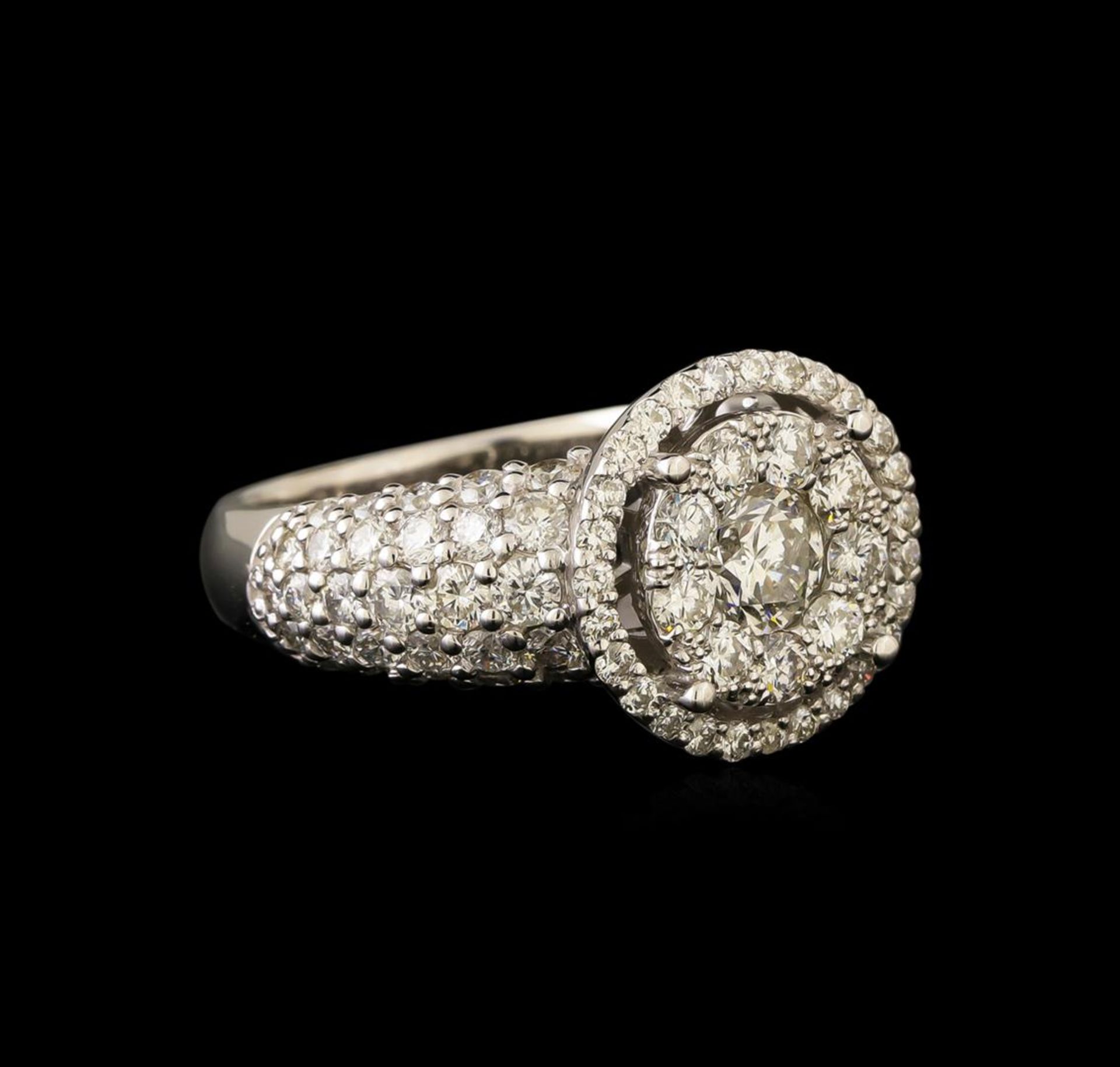 14KT White Gold 2.65 ctw Diamond Ring - Image 2 of 10