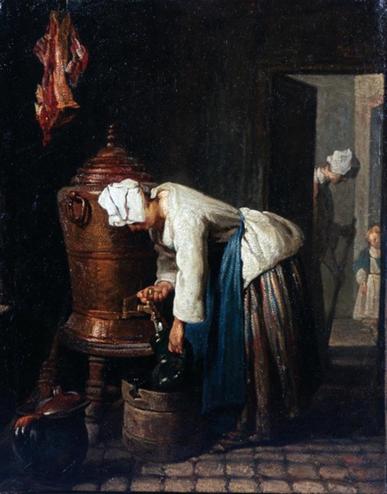 Jean Baptiste Chardin - Woman Drawing Water at the Cistern - Image 2 of 2