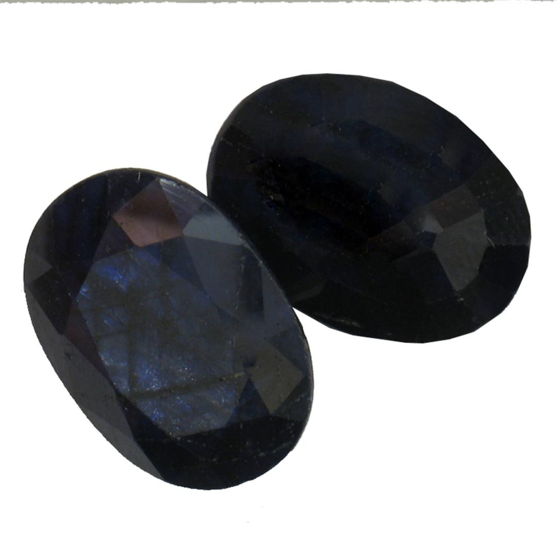 10.73 ctw Oval Mixed Blue Sapphire Parcel - Image 2 of 4