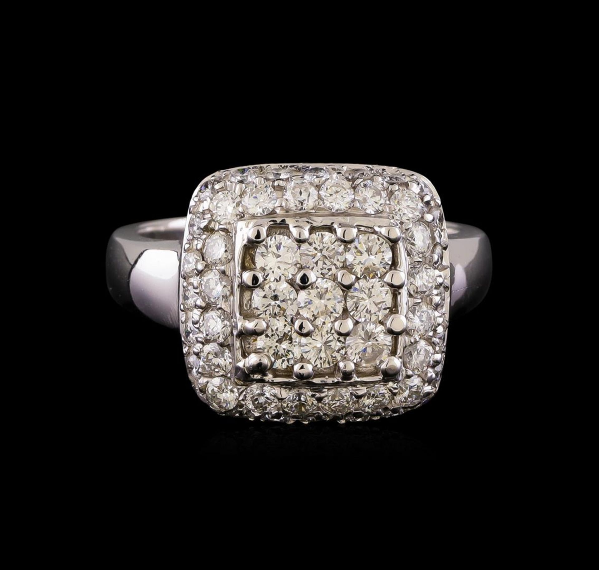 14KT White Gold 1.55 ctw Diamond Ring - Image 4 of 10