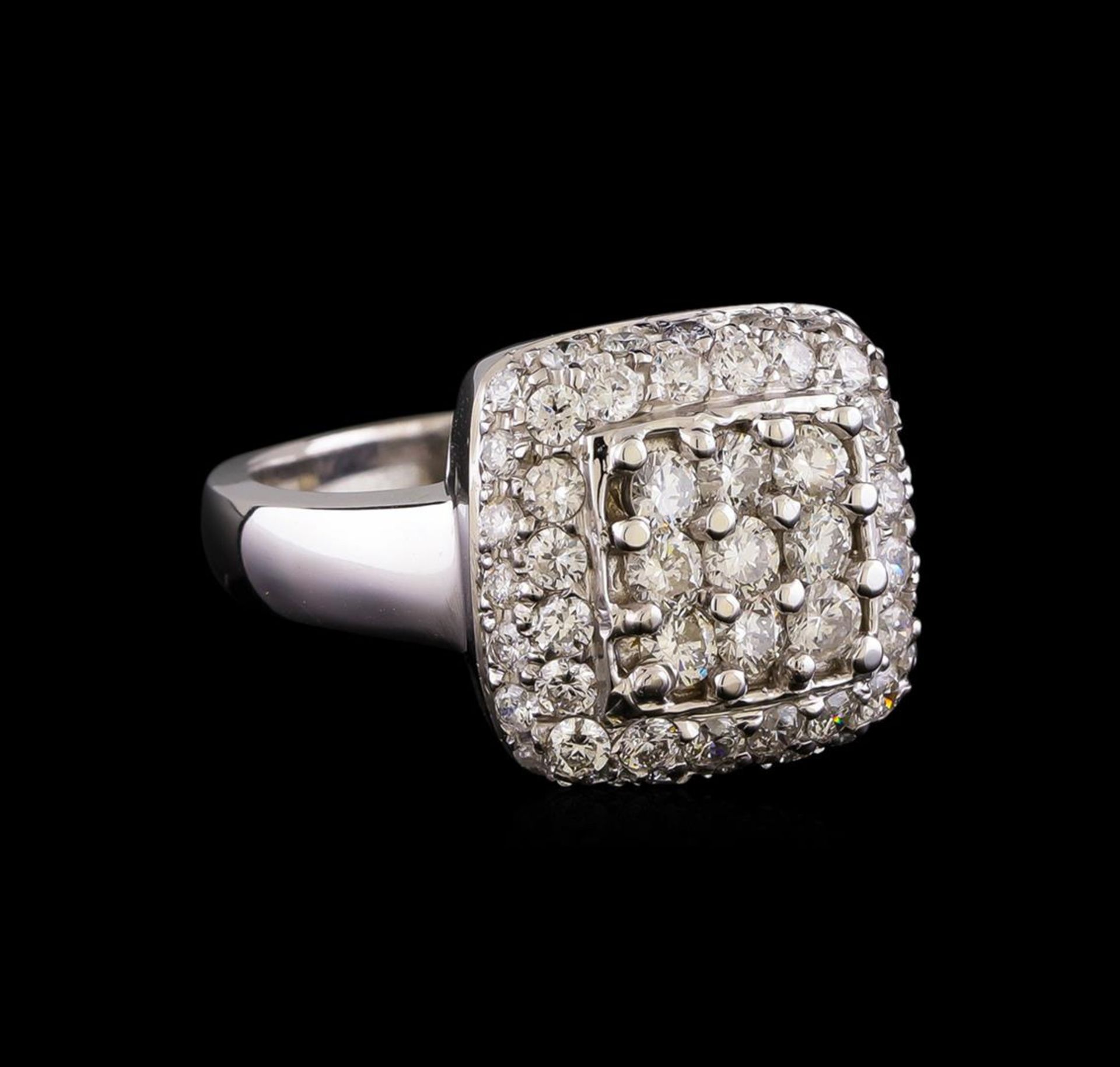 14KT White Gold 1.55 ctw Diamond Ring - Image 2 of 10