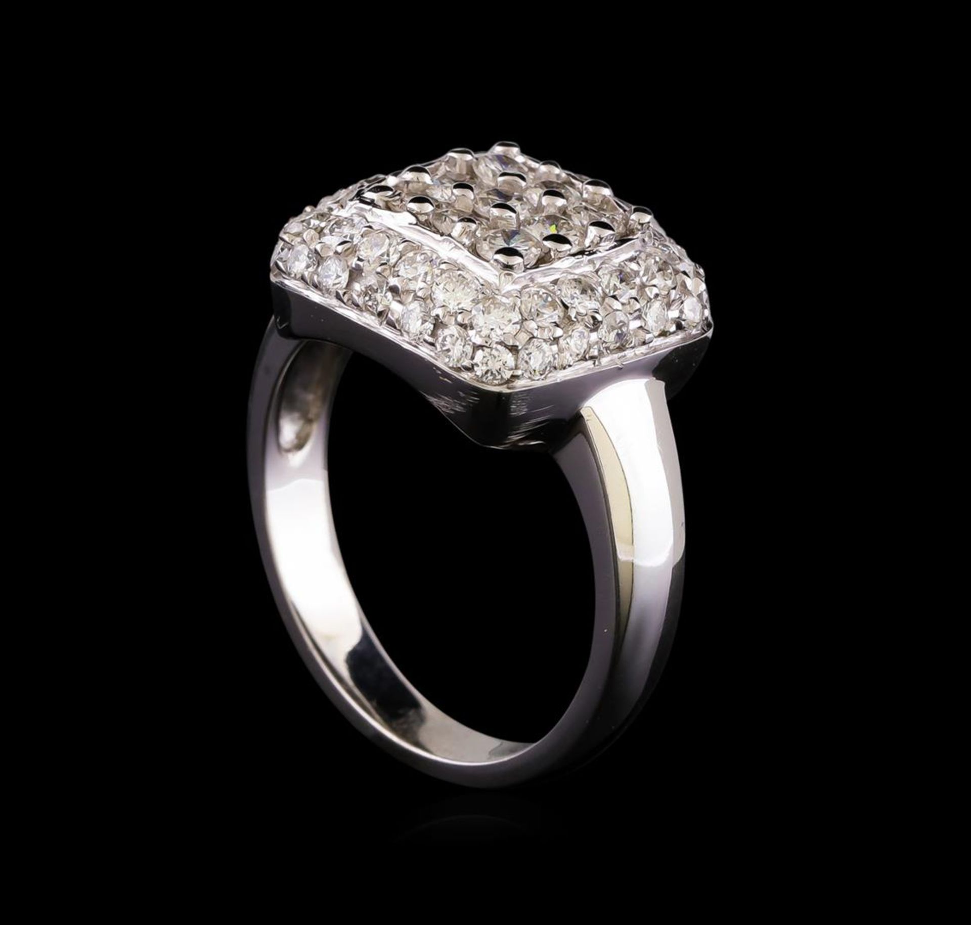 14KT White Gold 1.55 ctw Diamond Ring - Image 8 of 10