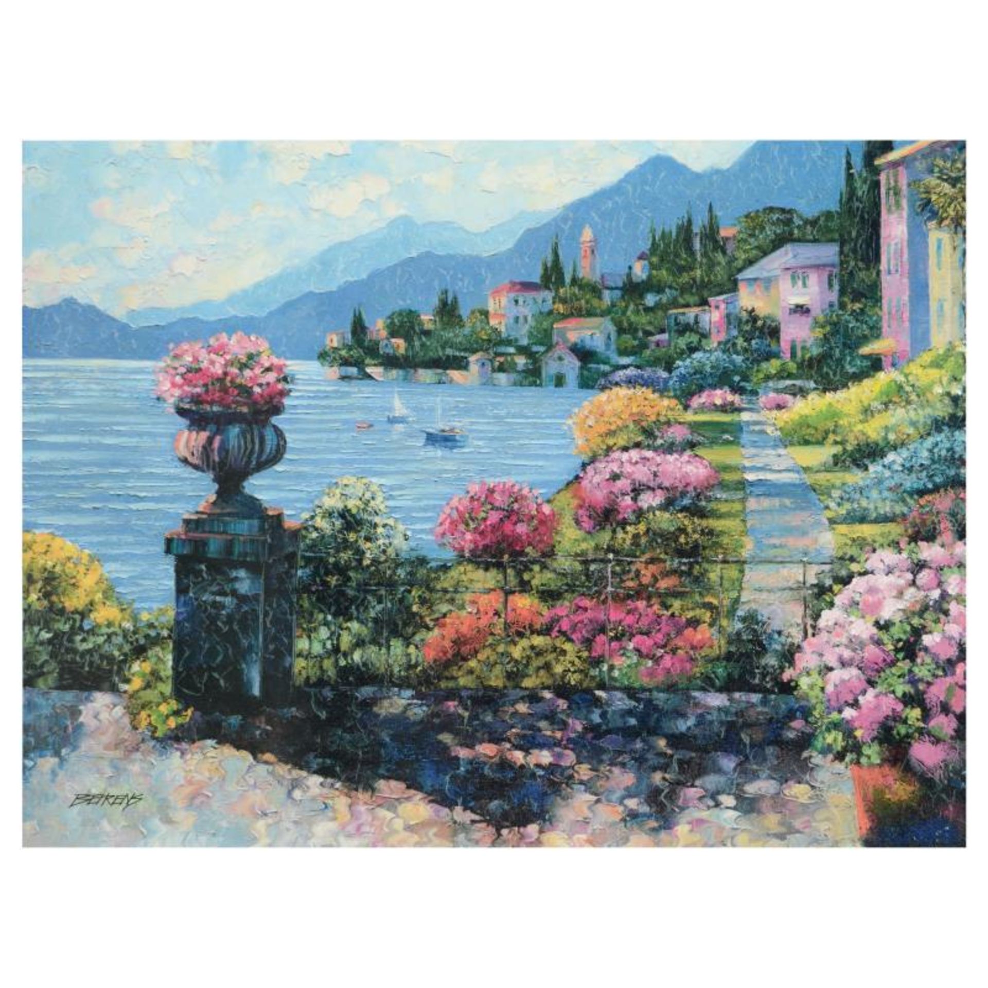 Varenna Morning by Behrens (1933-2014) - Image 2 of 4