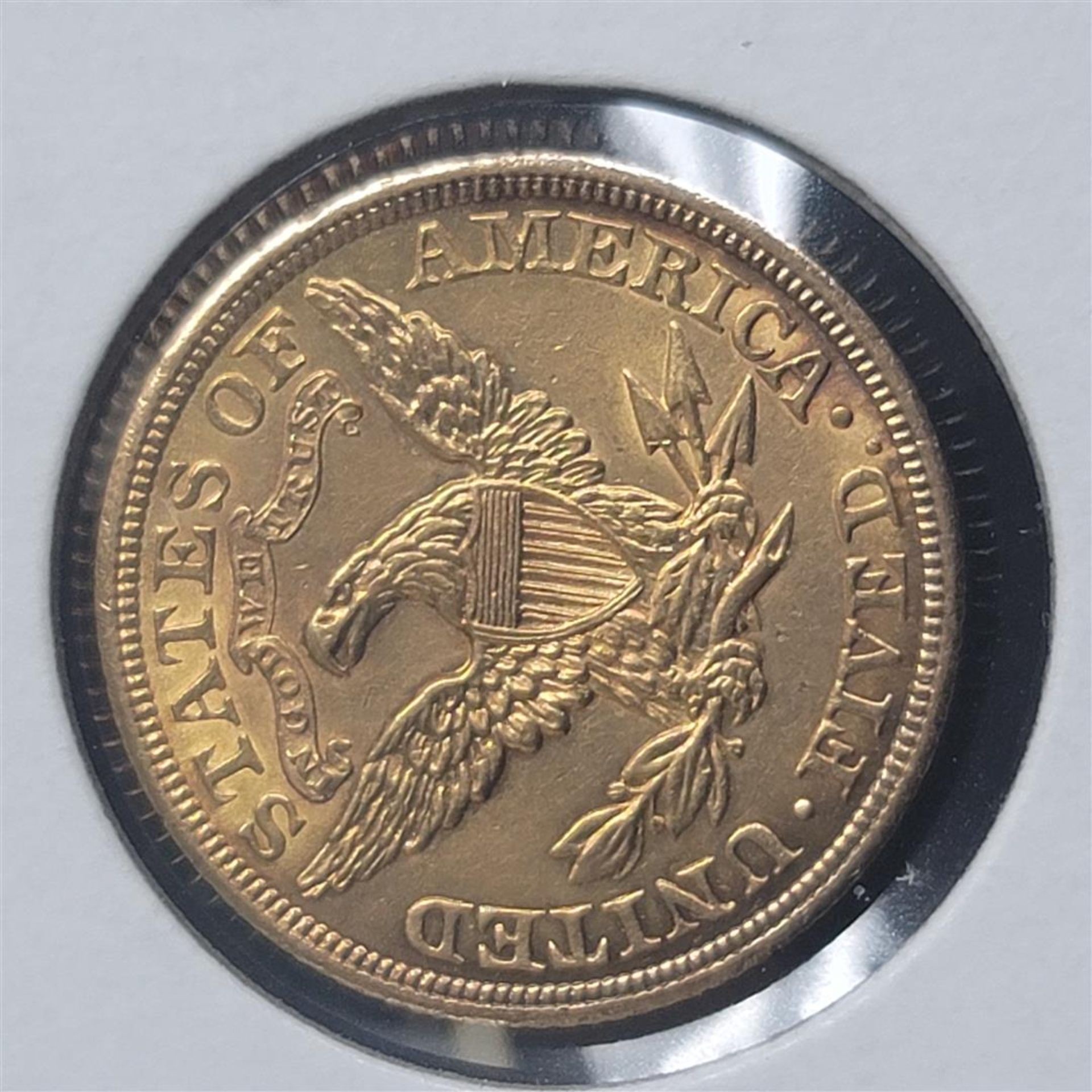 1908 $5 Liberty Head Half Eagle CU - Image 2 of 2