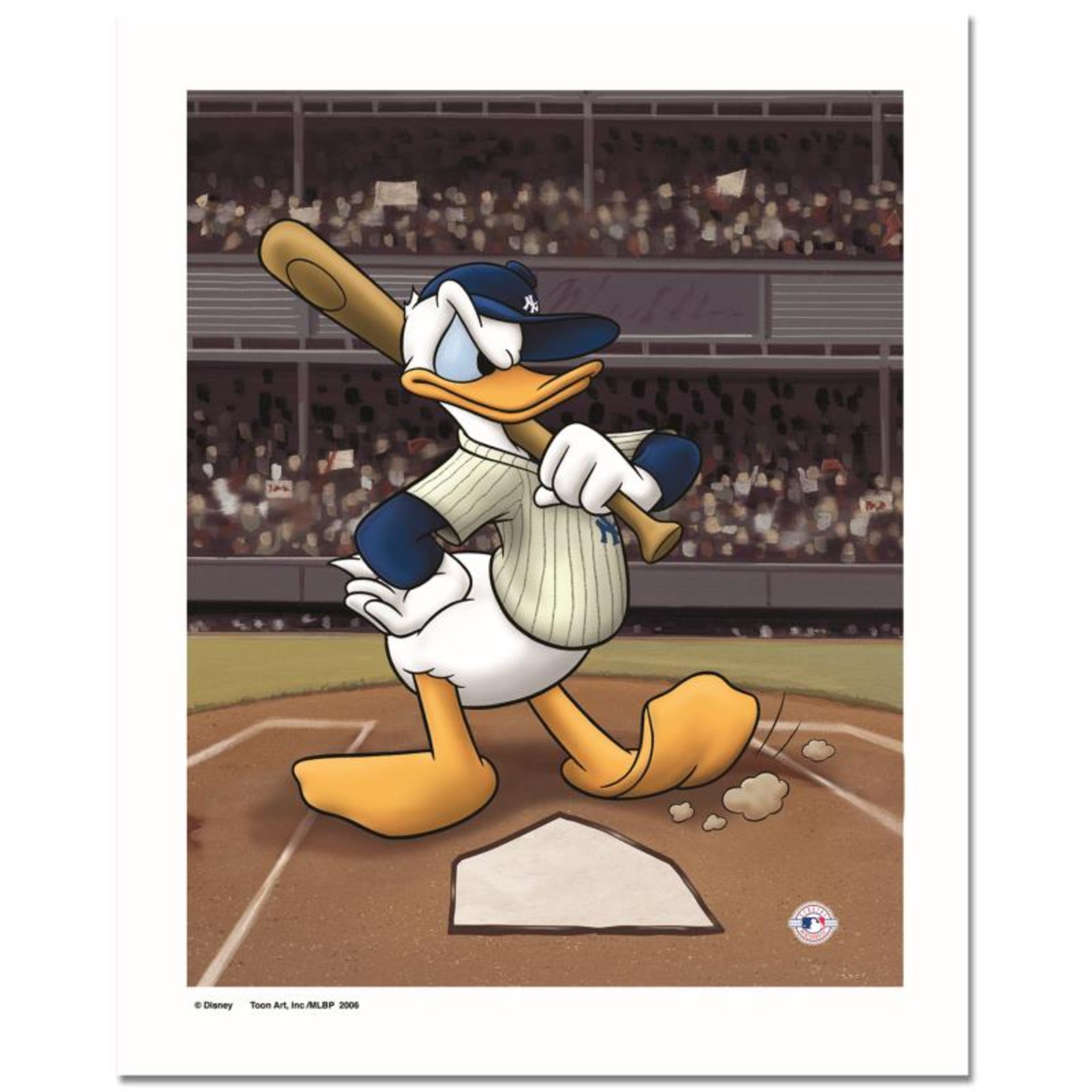 Donald at the Plate by Disney