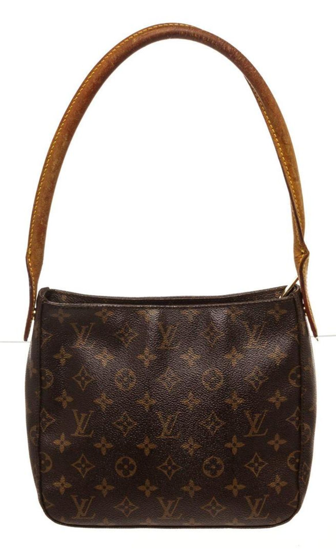 Louis Vuitton Brown Monogram Looping MM Shoulder Bag