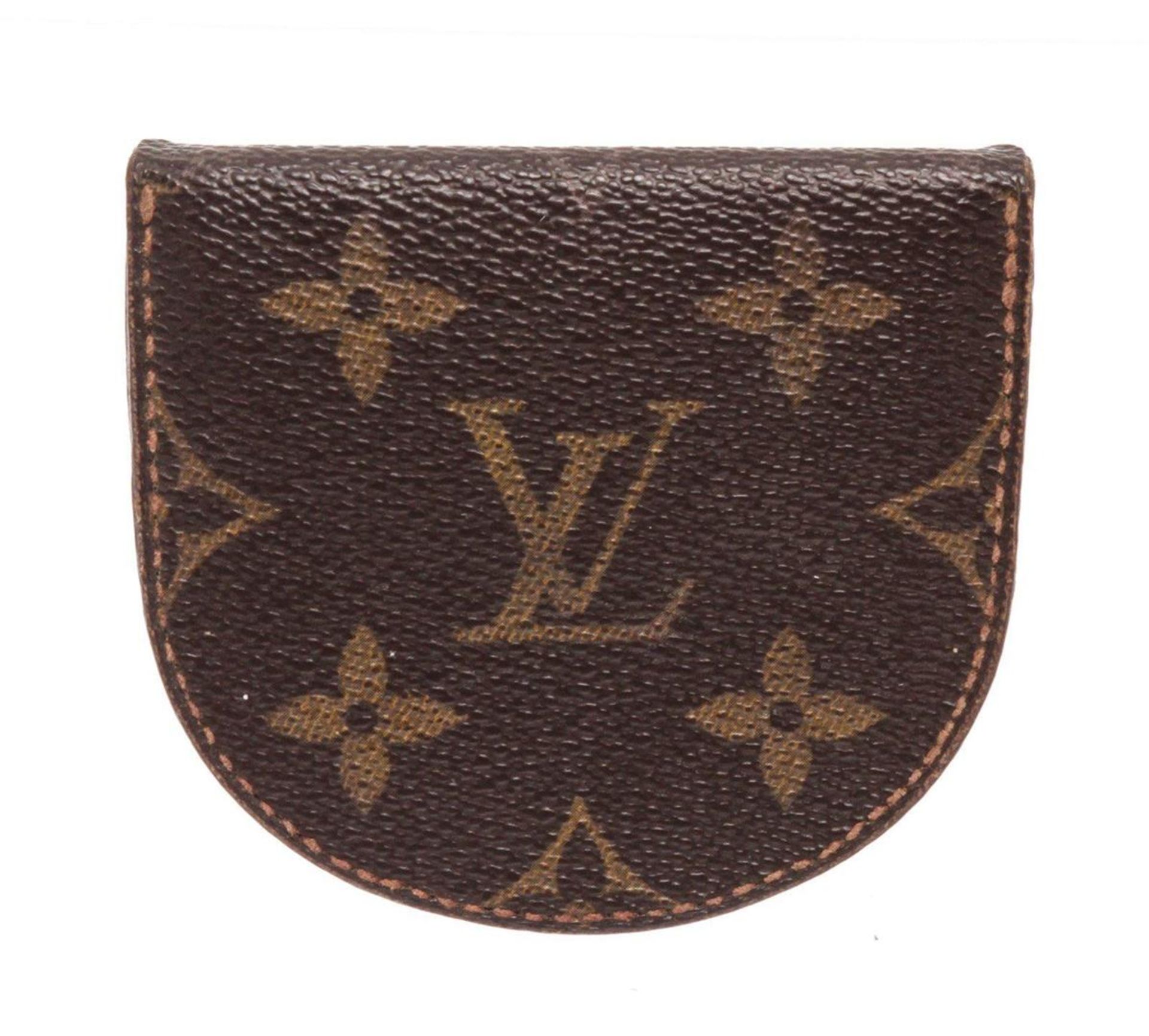 Louis Vuitton Brown Monogram Canvas Coin Purse Wallet