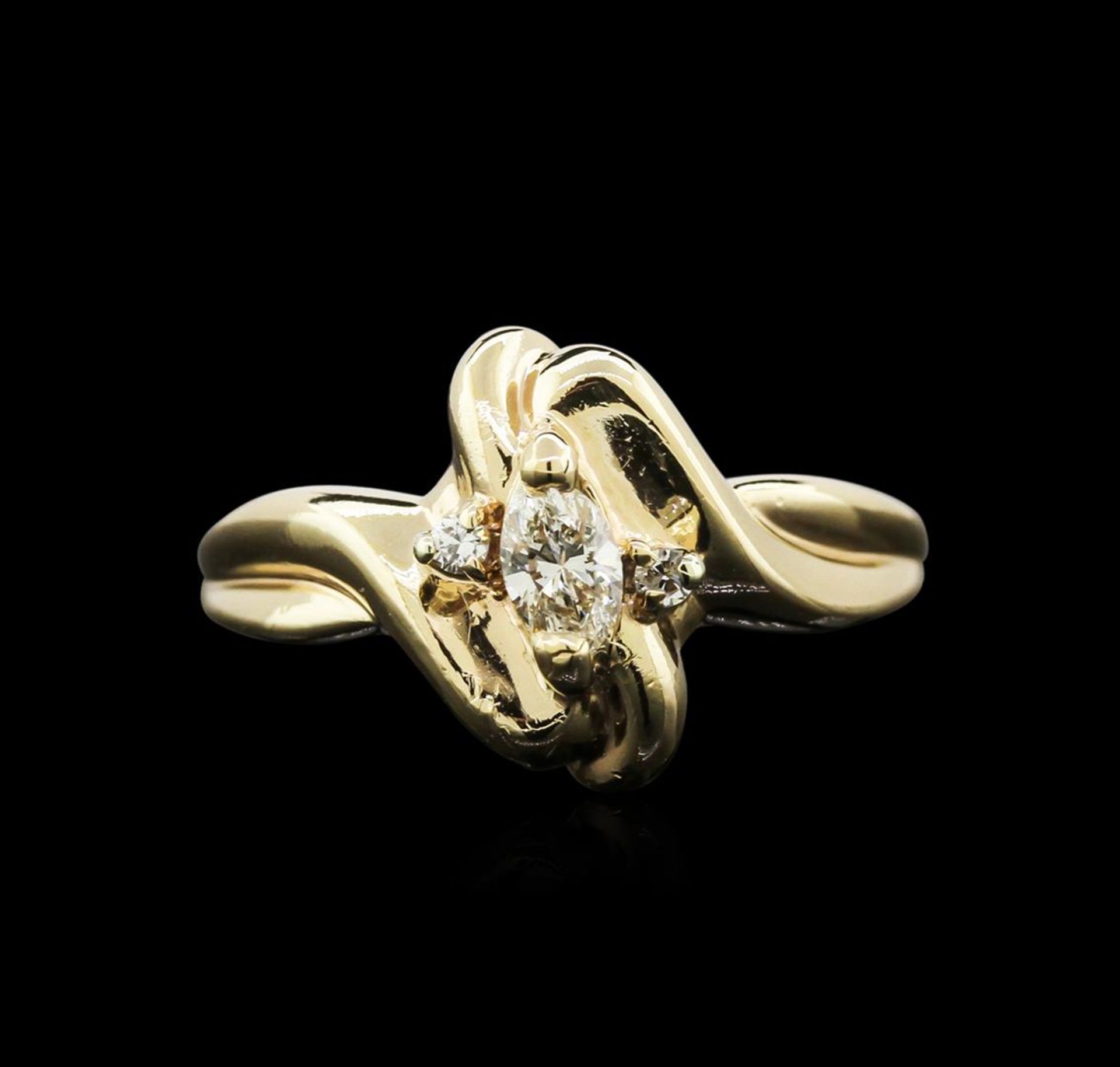 0.30 ctw Diamond Ring - 14KT Yellow Gold - Image 2 of 4
