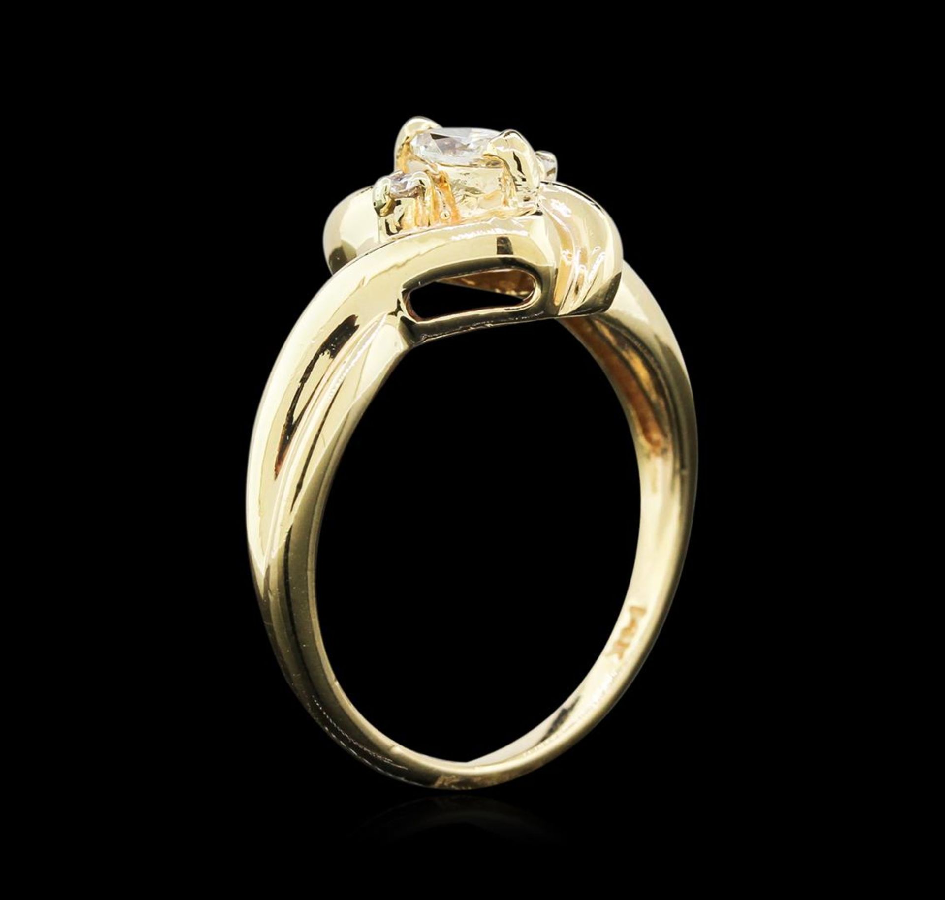 0.30 ctw Diamond Ring - 14KT Yellow Gold - Image 3 of 4