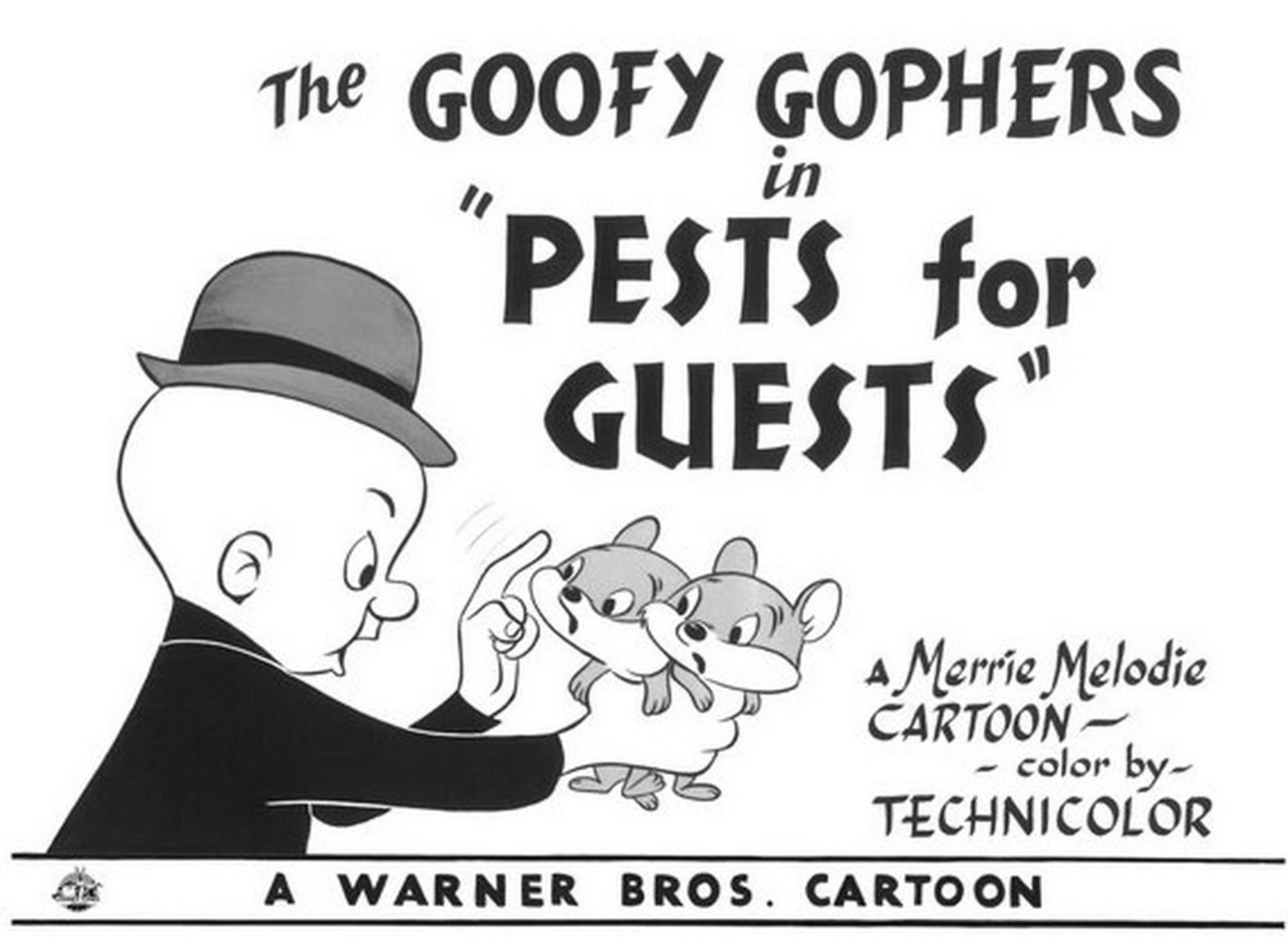 Warner Brothers Hologram Goofy Gophers - Image 2 of 2