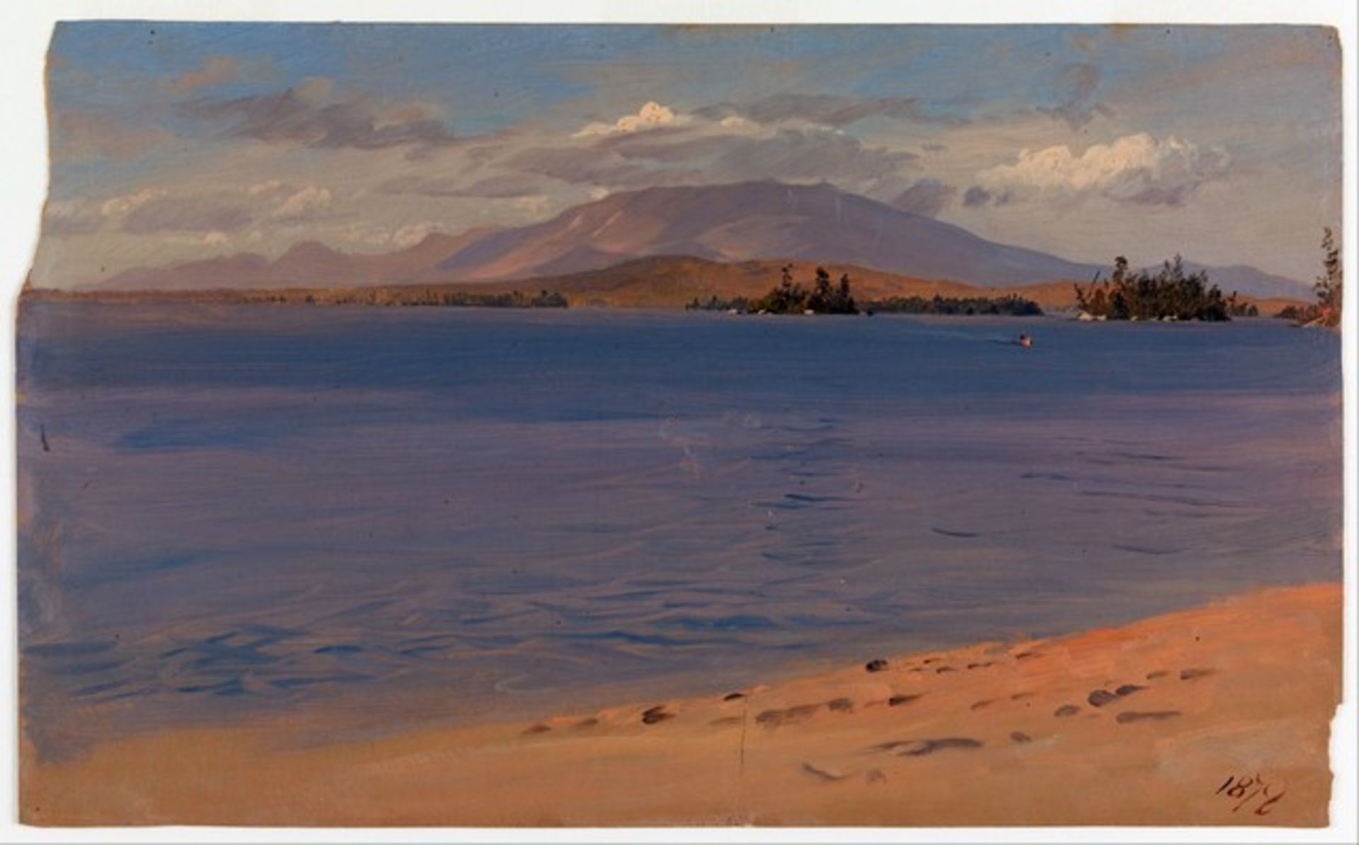 Frederic Edwin Church - Mt Katahdin from Lake Millinocket