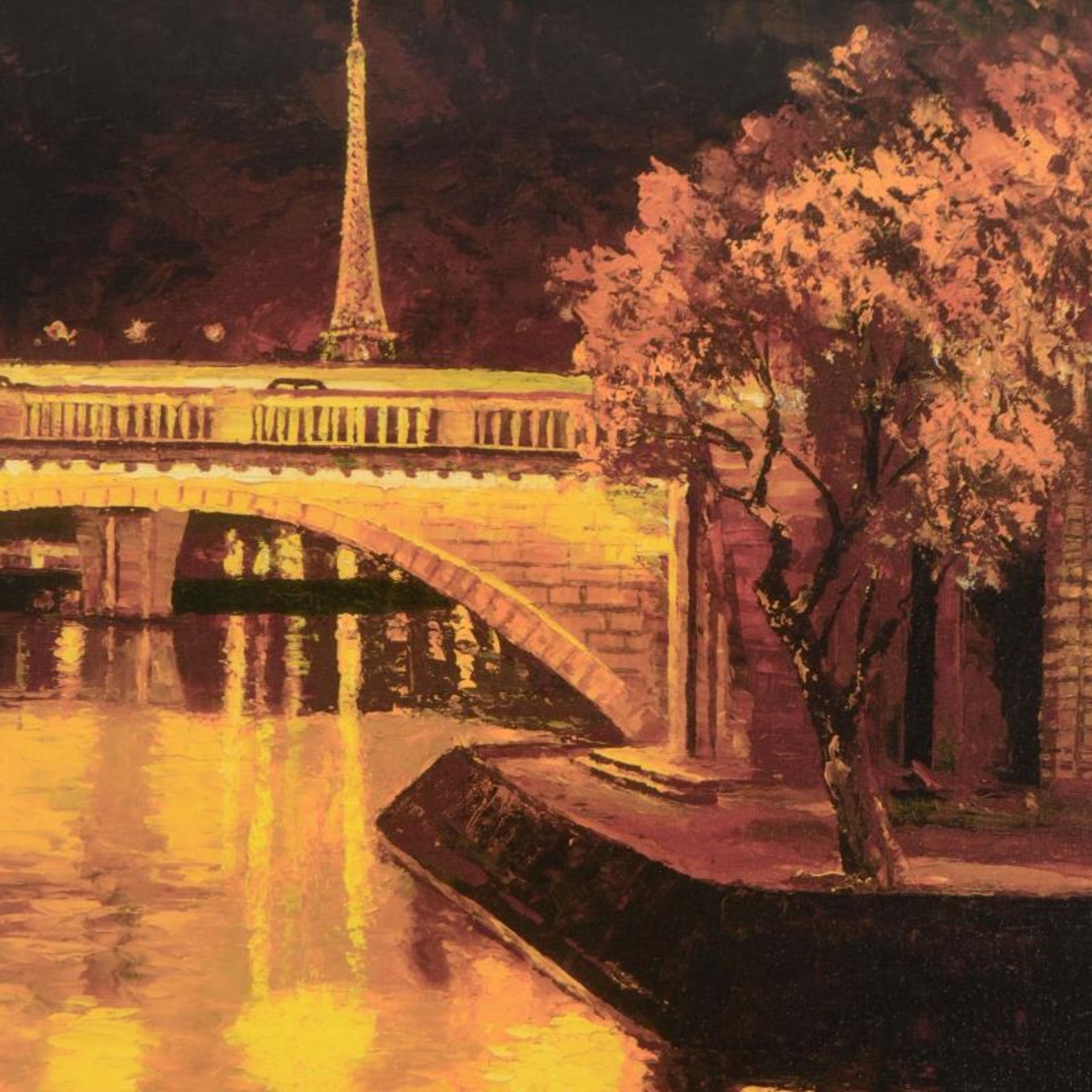 Twilight On The Seine I by Behrens (1933-2014) - Image 2 of 2