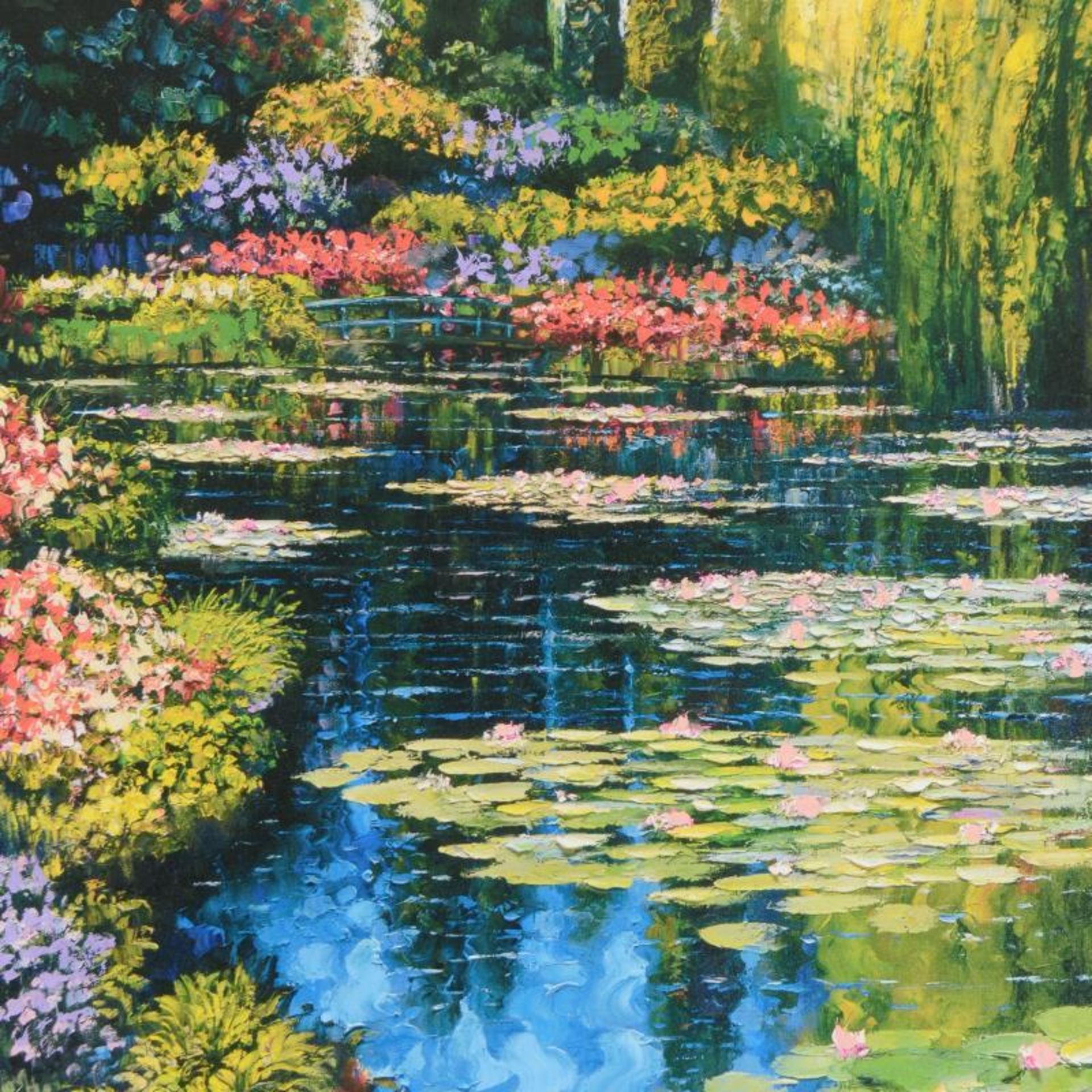 Shimmering Waters Of Giverny by Behrens (1933-2014) - Image 2 of 2