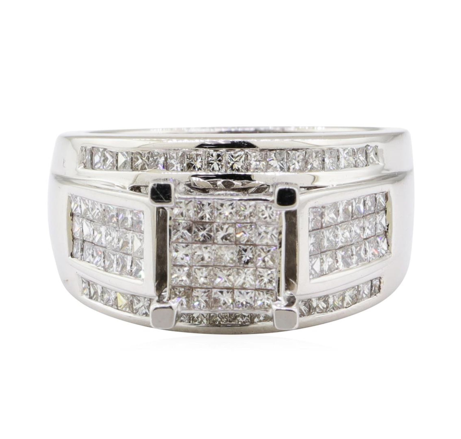 1.60 ctw Diamond Ring - 14KT White Gold - Image 2 of 5