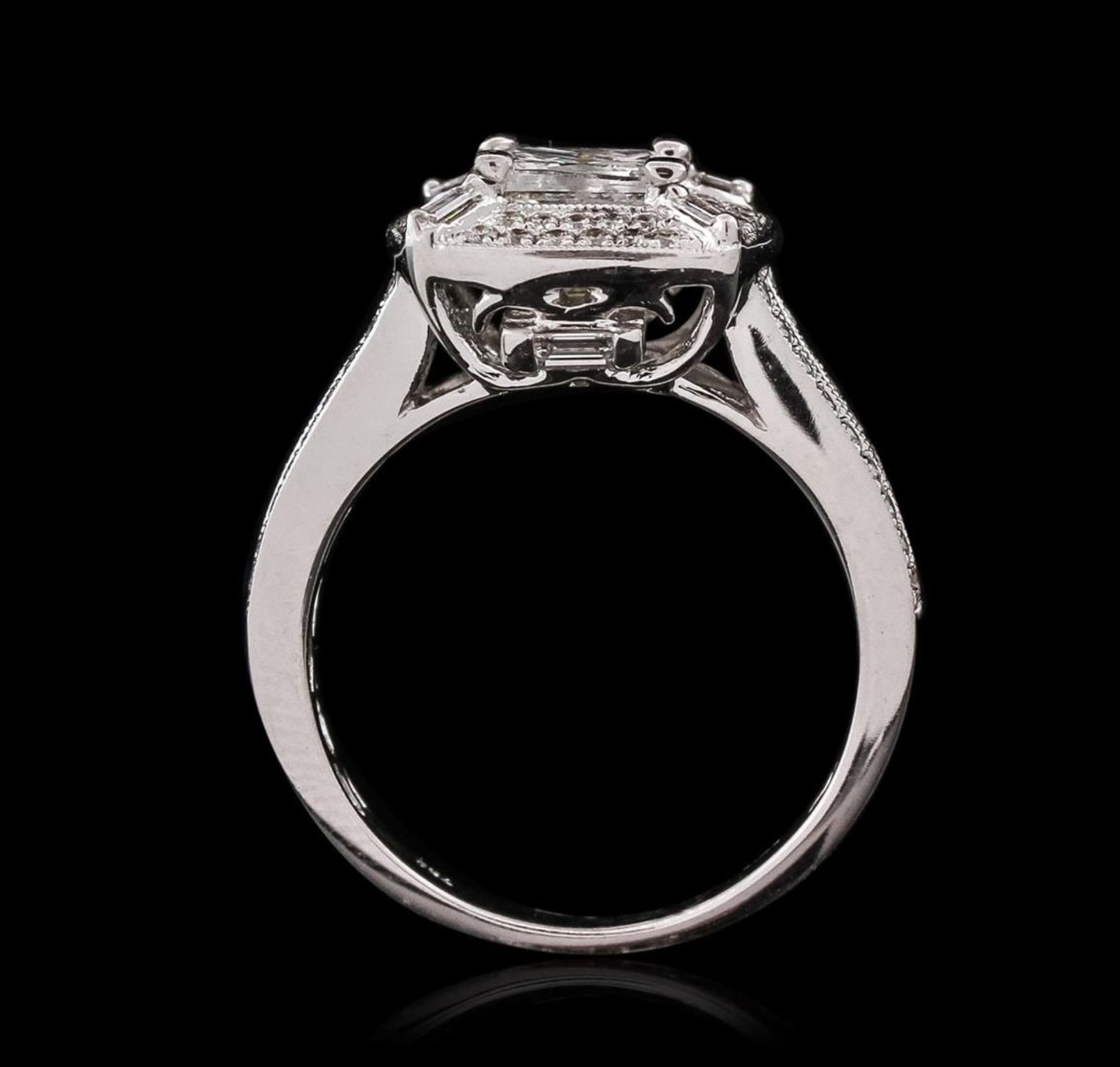 18KT White Gold 1.56 ctw Diamond Ring - Image 3 of 4