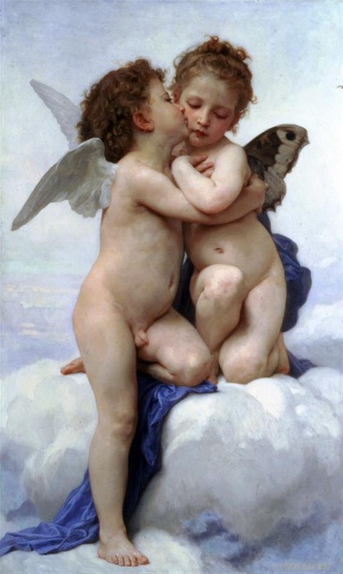 William Bouguereau - First Kiss