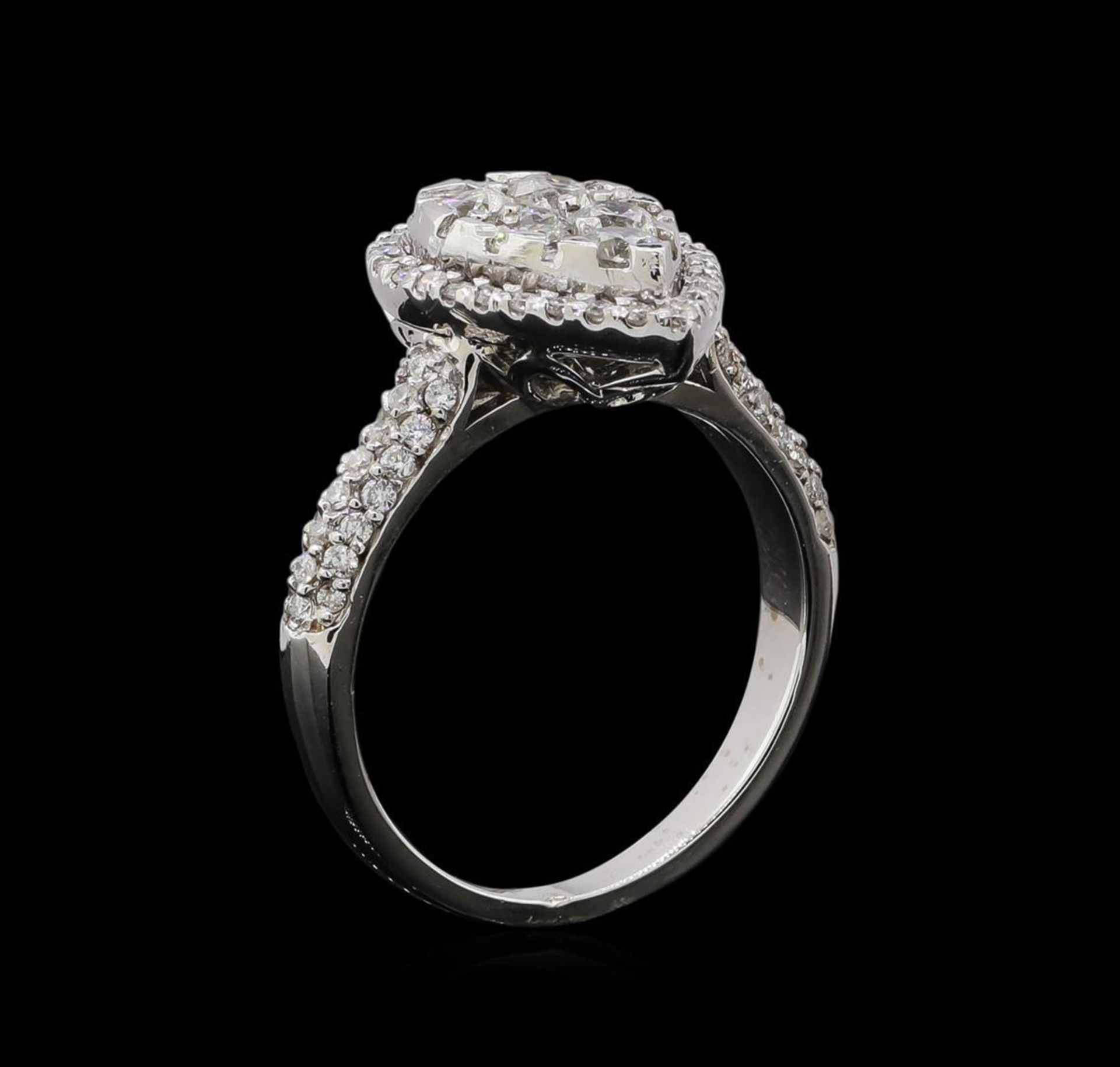 14KT White Gold 1.13 ctw Diamond Ring - Image 4 of 5