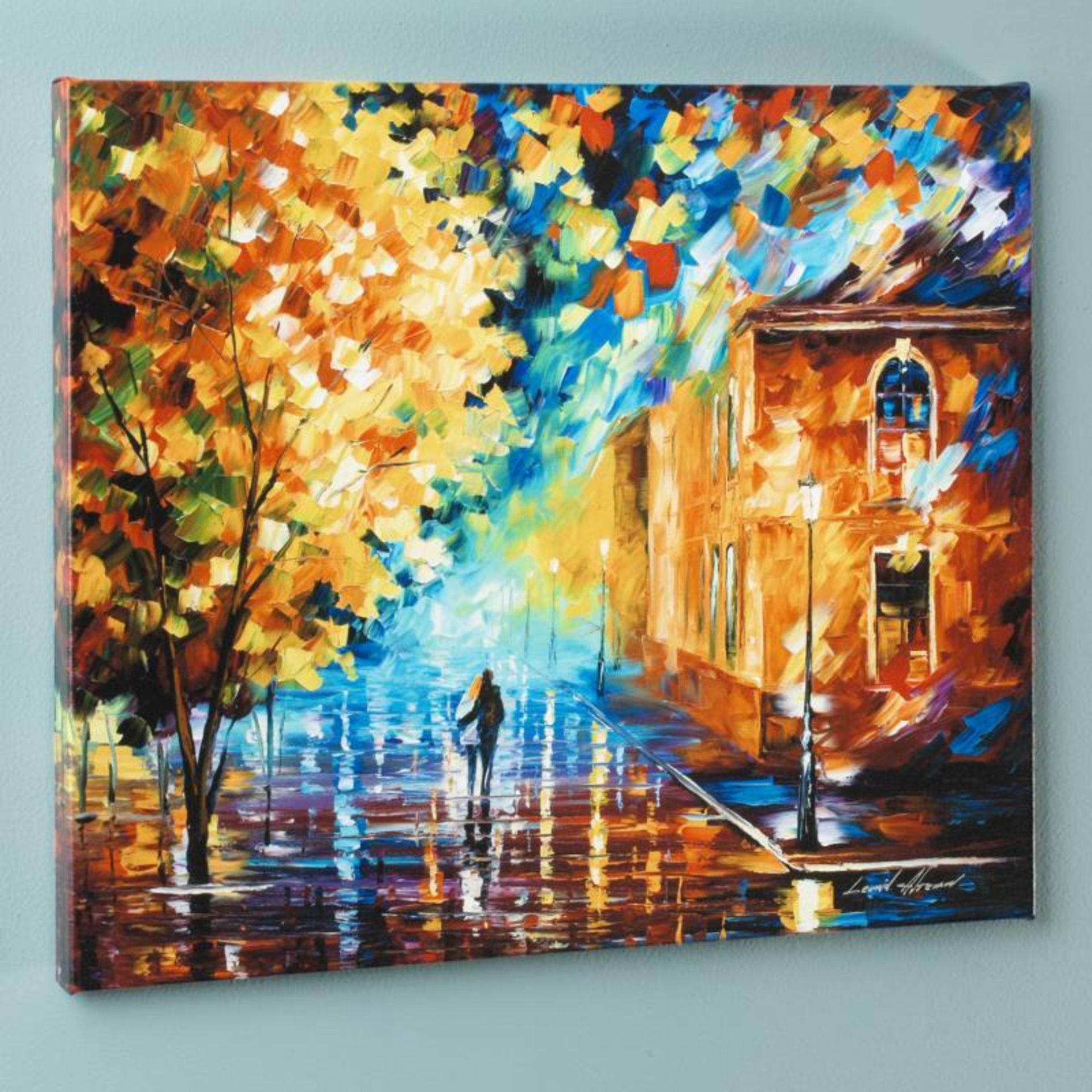 Through the Night by Afremov (1955-2019) - Image 3 of 3