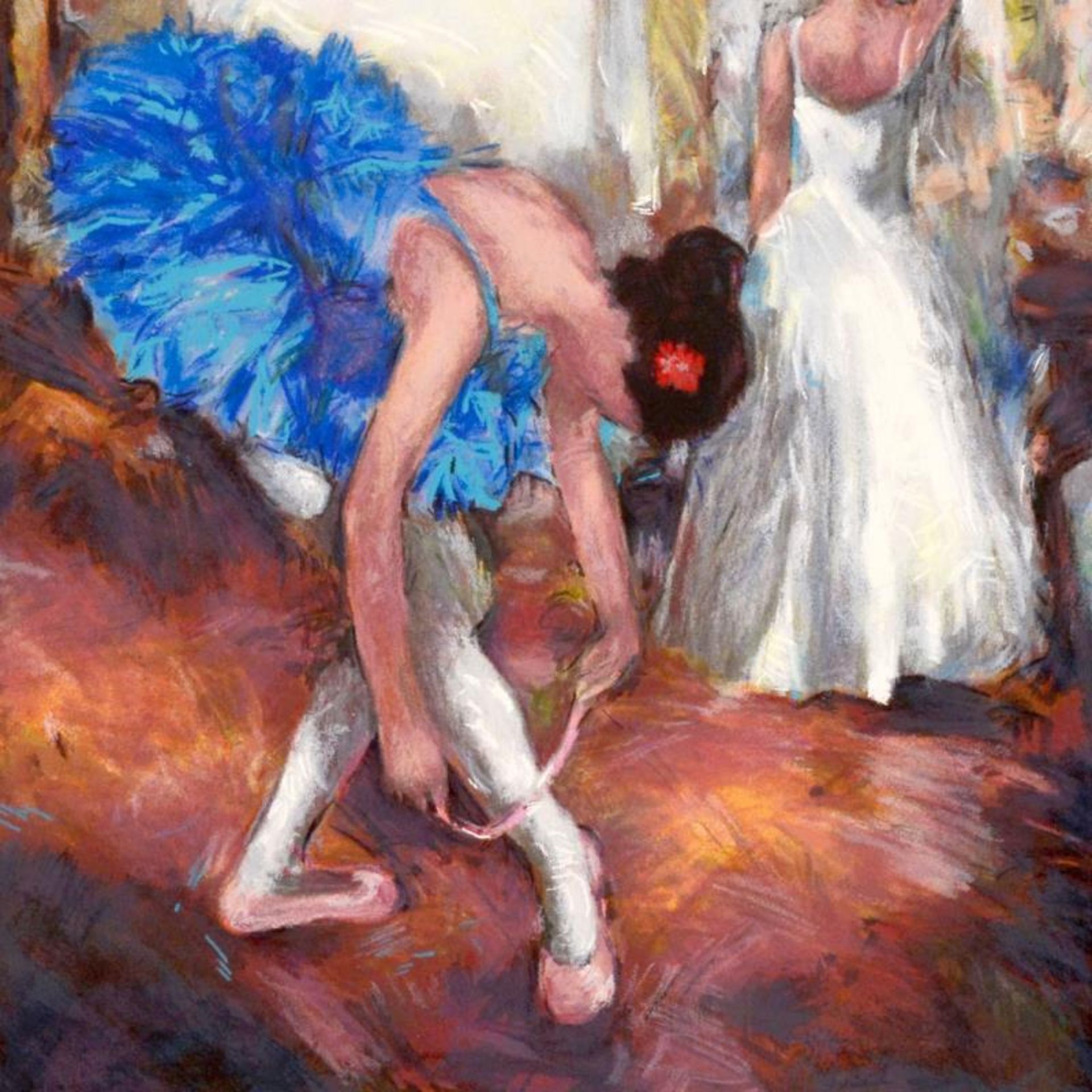 Blue Dancer by Ferenci, Hedva - Image 2 of 2